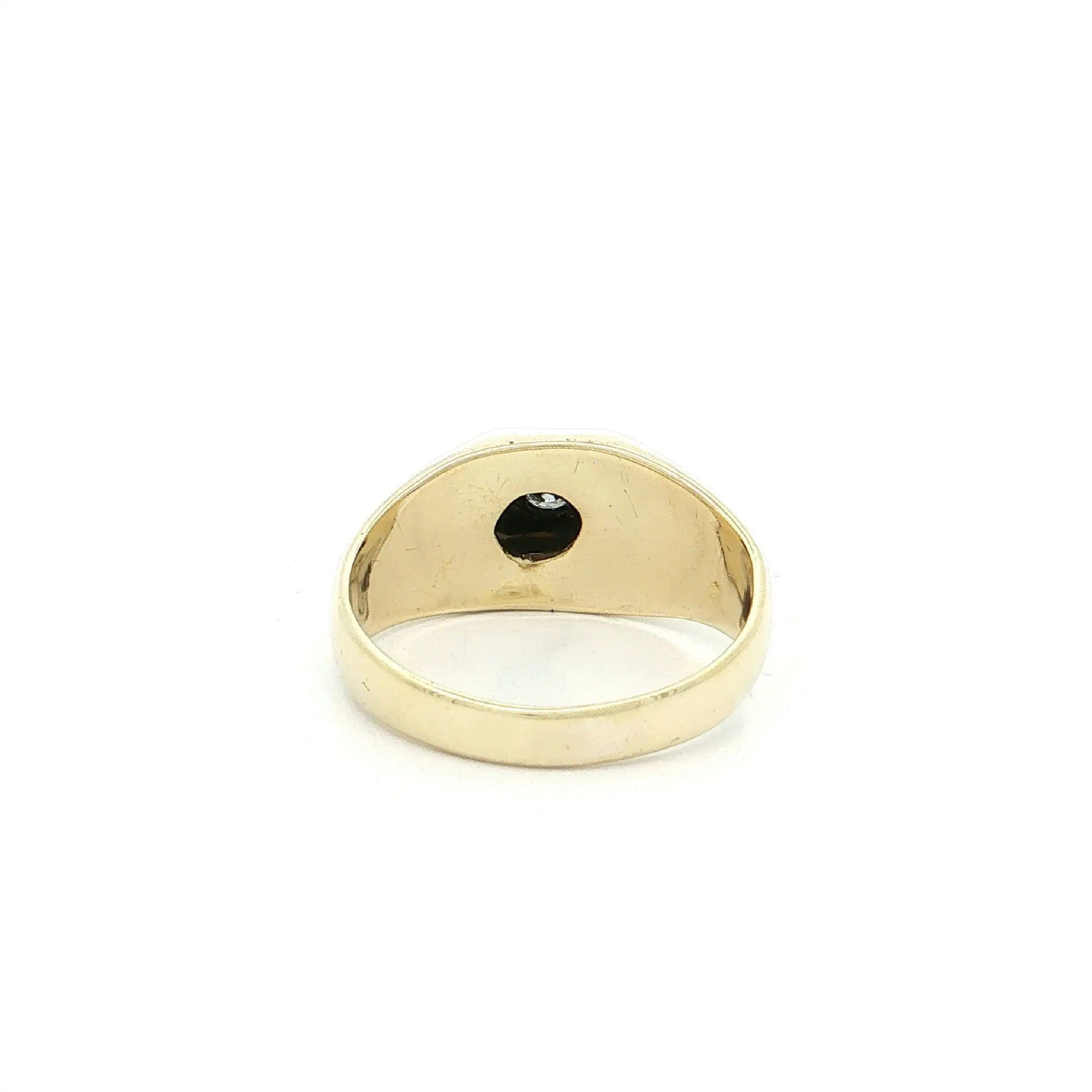 Ring Bicolor mit Brillant