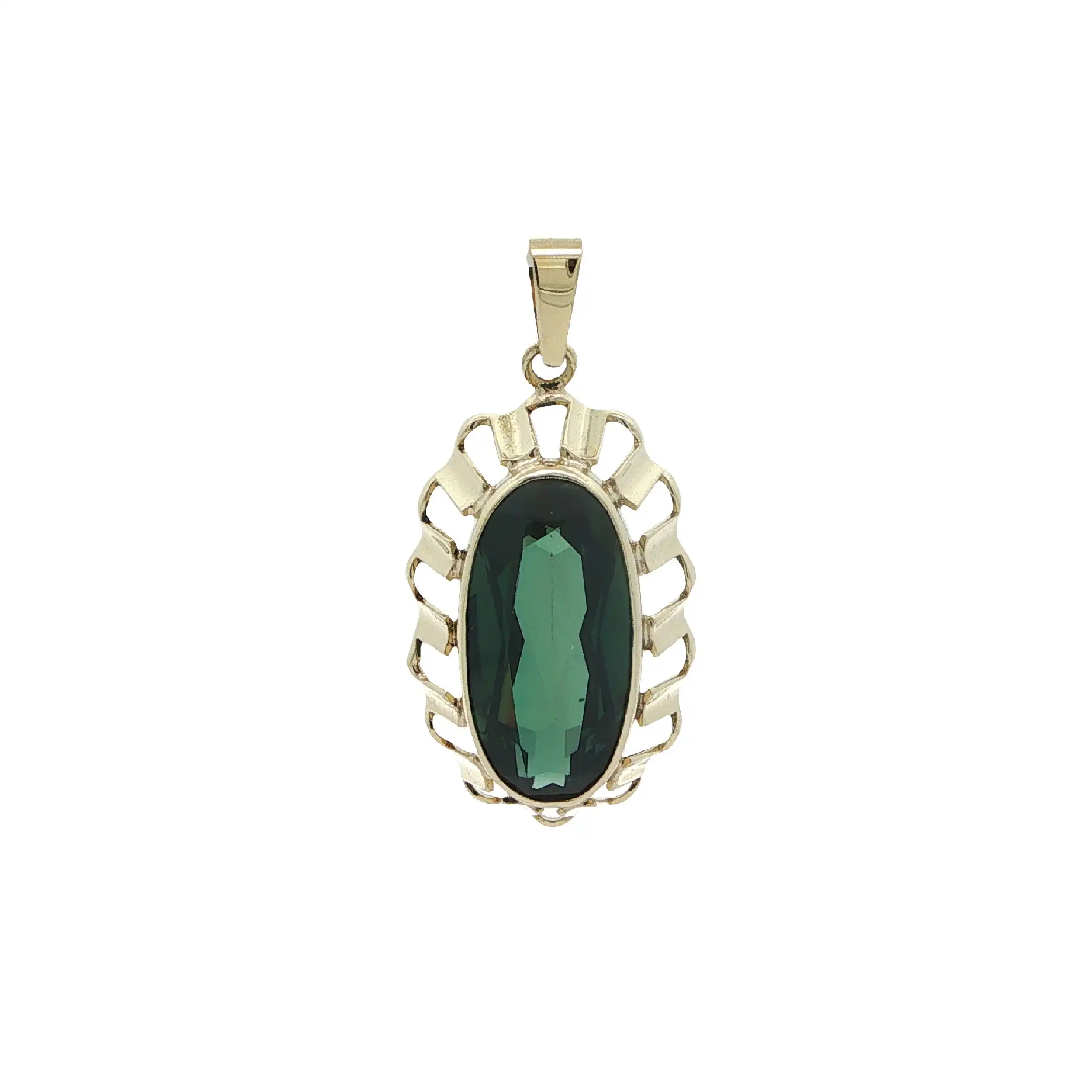Anhänger Gelbgold mit Grossular