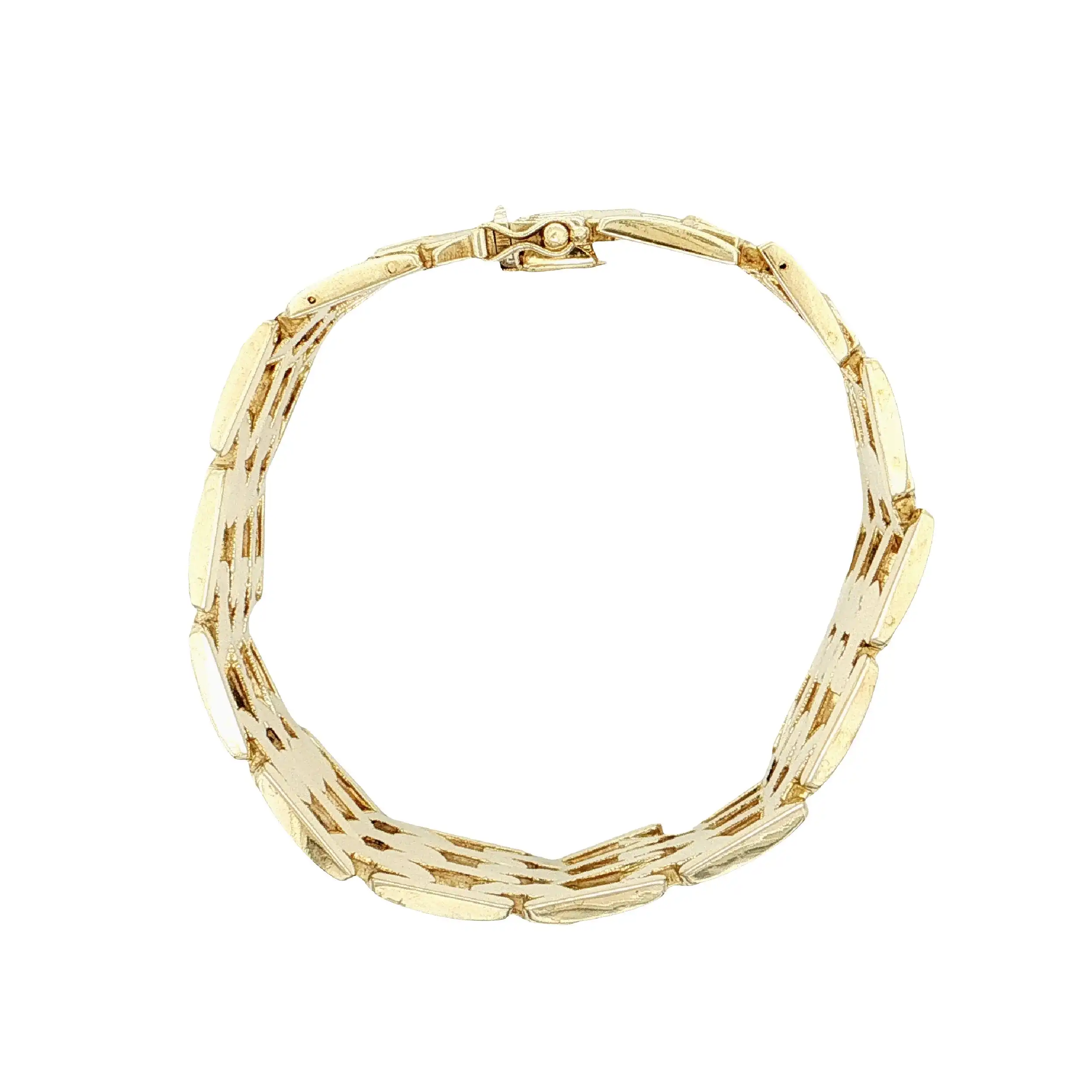 Armband Breit Gelbgold Retro Vintage Armband Breit Gelbgold Retro Vintage