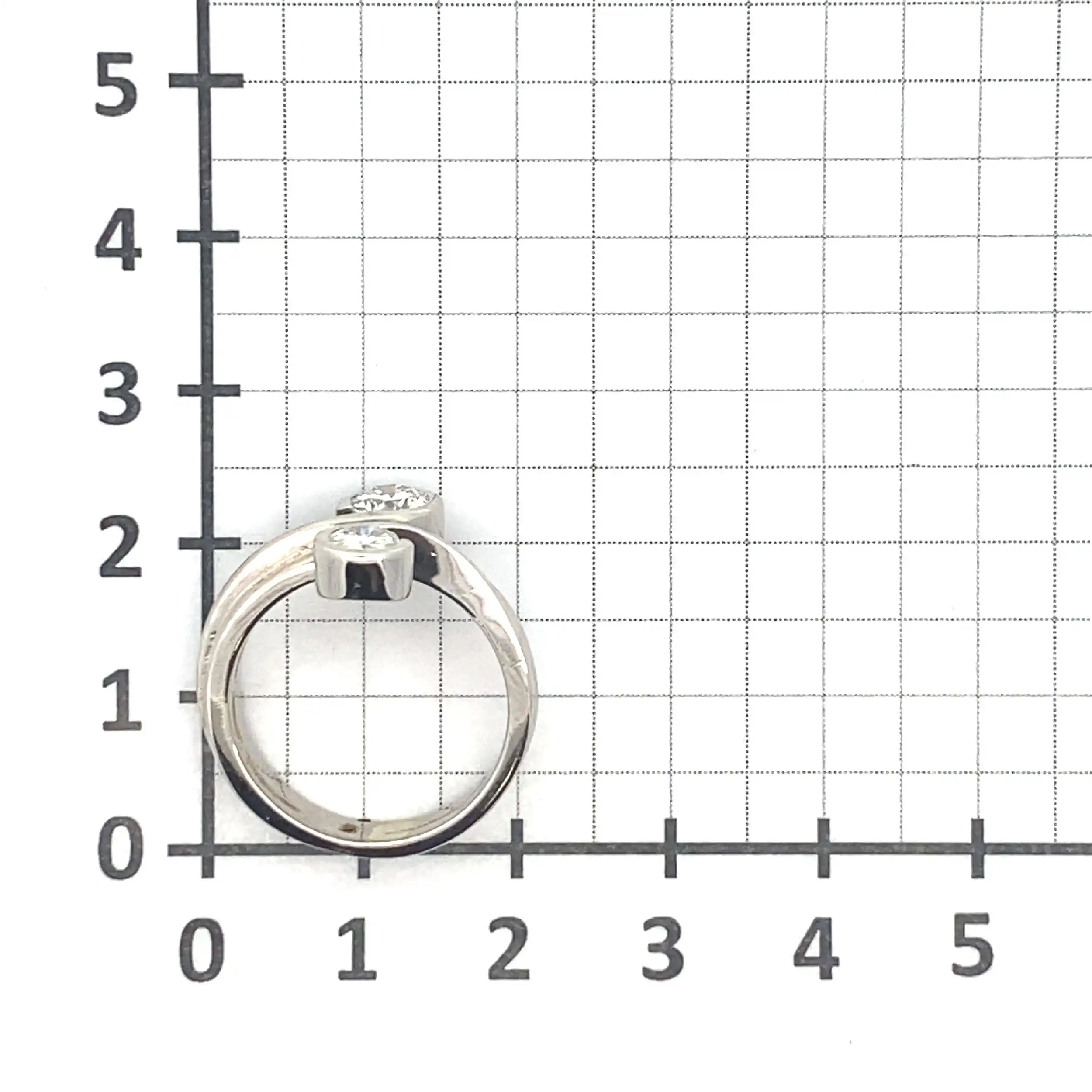 Ring Weißgold mit Brillanten Ring Weißgold mit Brillanten