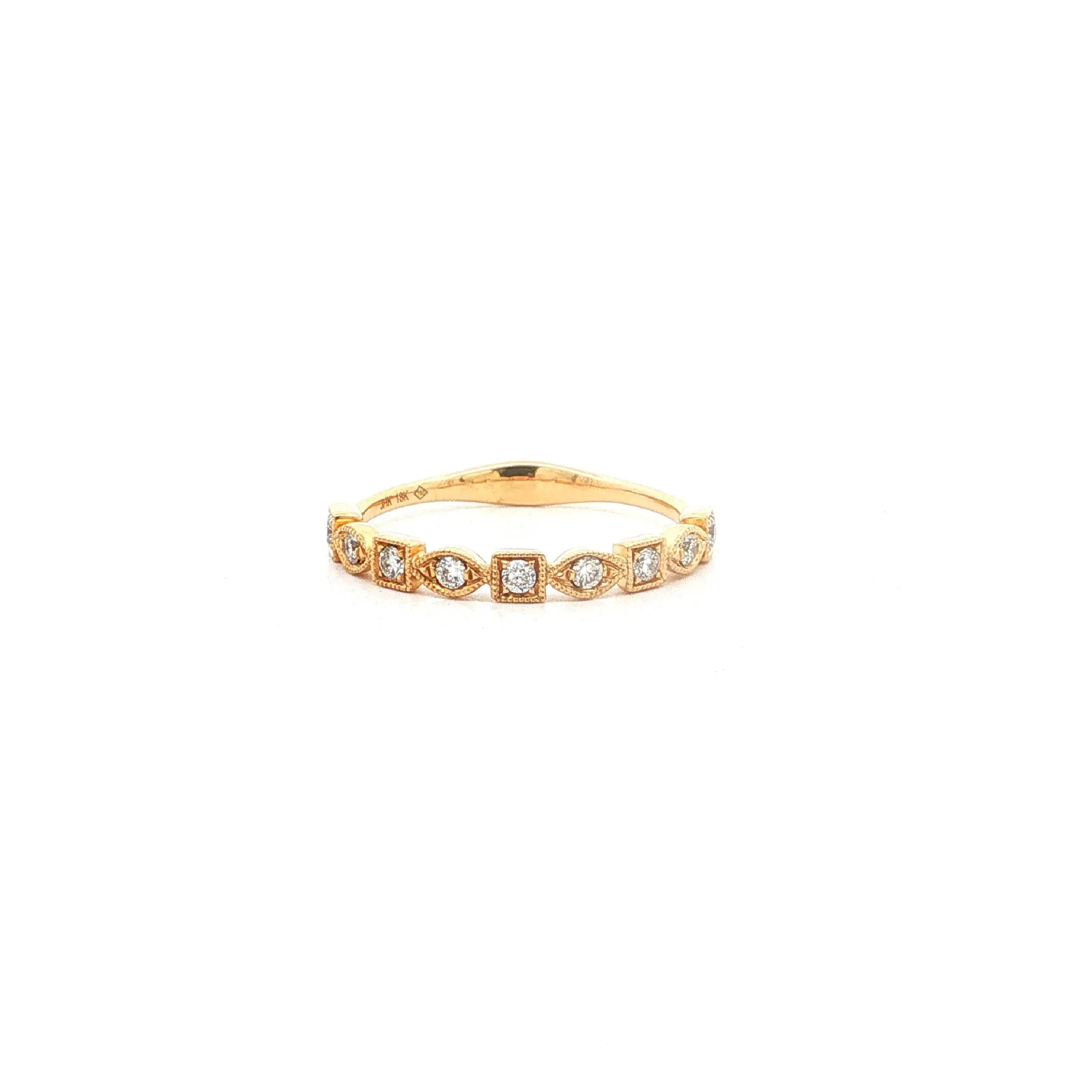 Ring Gelbgold mit Brillanten 0,20ct. TCR/SI Ring Gelbgold mit Brillanten 0,20ct. TCR/SI