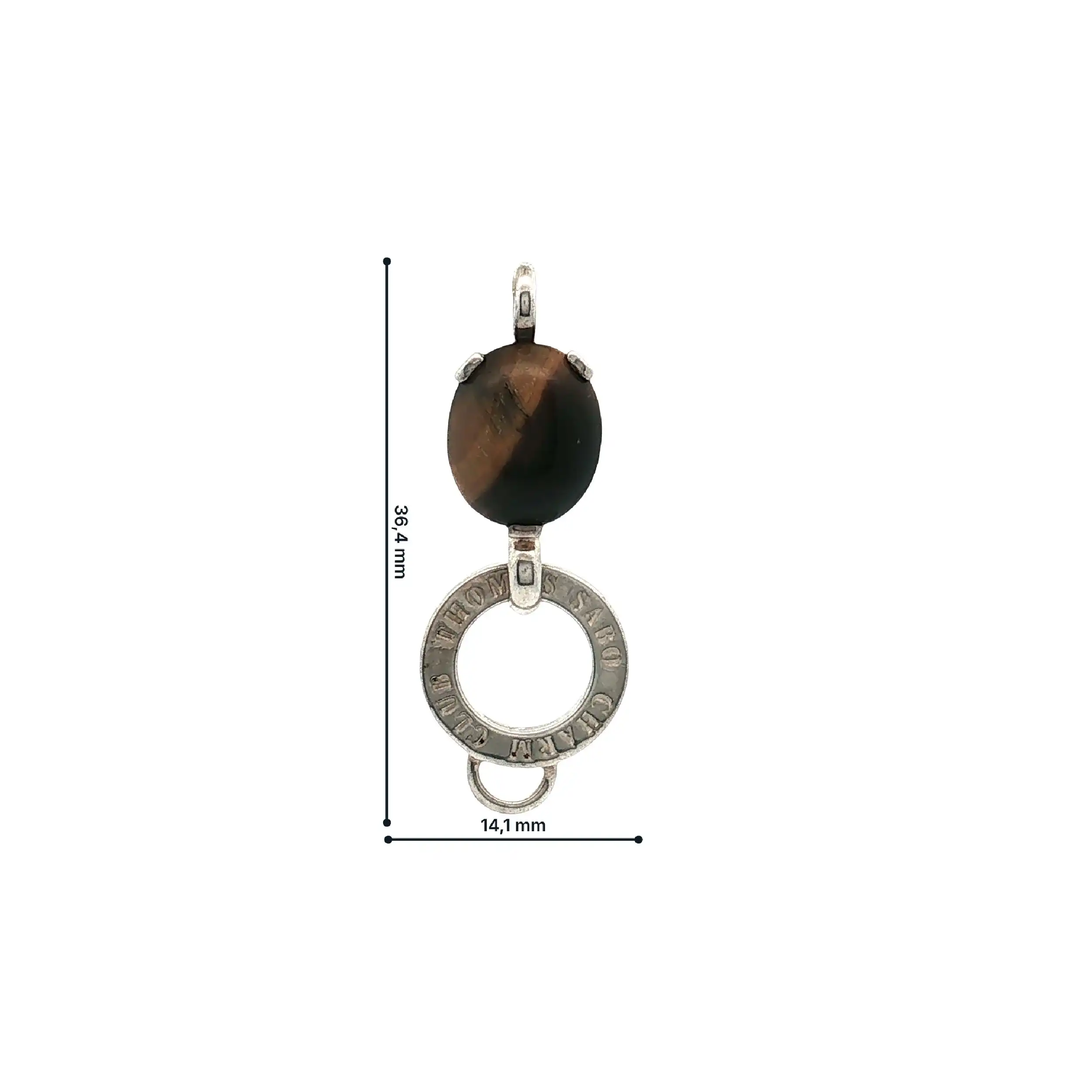 Anhänger Silber Thomas Sabo Tiegerauge Anhänger Silber Thomas Sabo Tiegerauge
