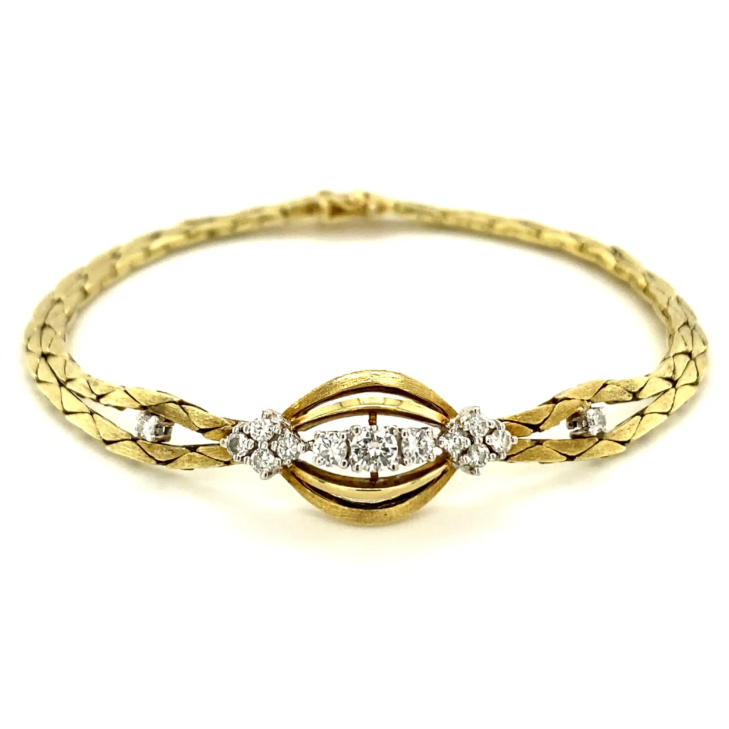 Armband Bicolor mit Brillanten