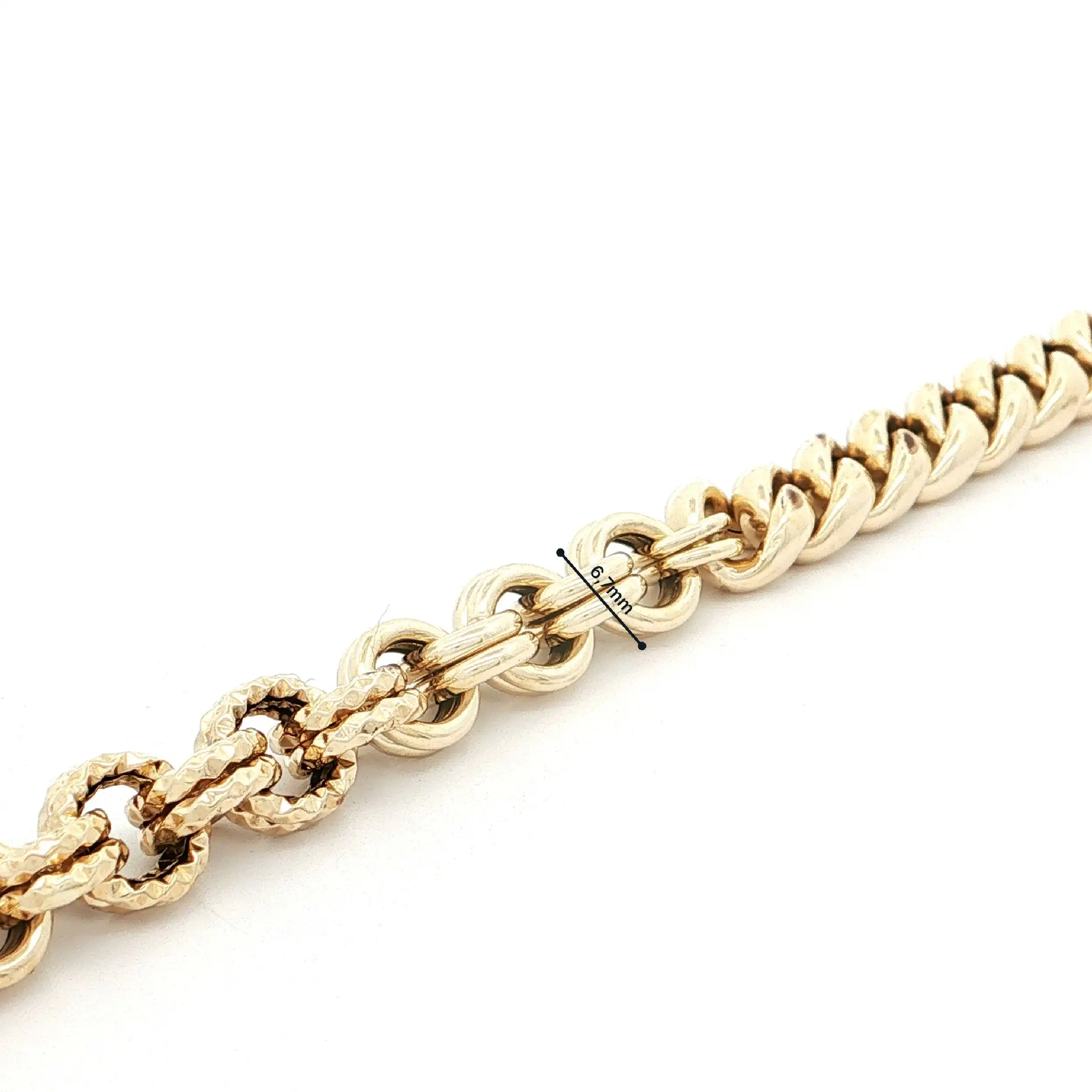 Armband Gelbgold hohl