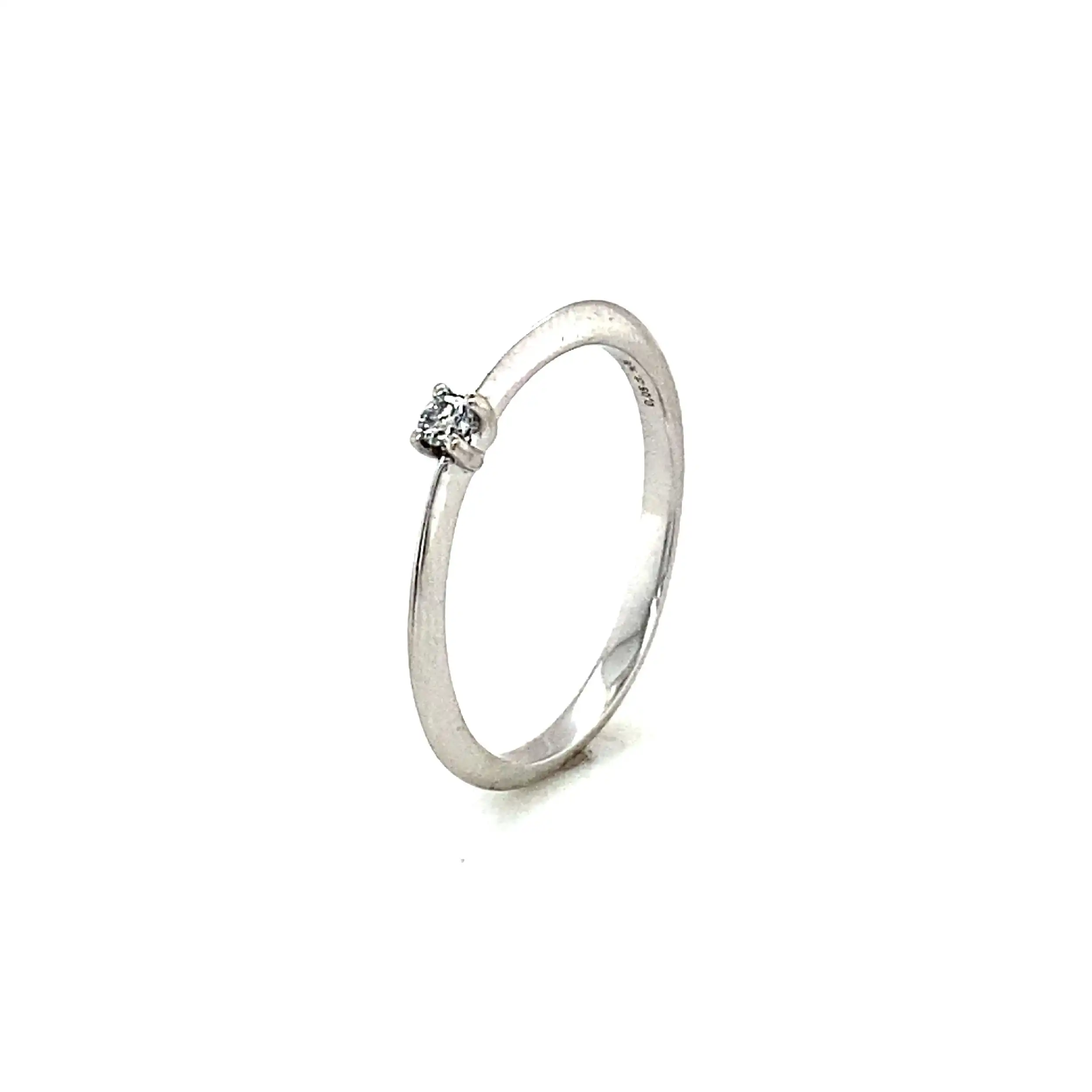 Ring Weißgold mit Brillant