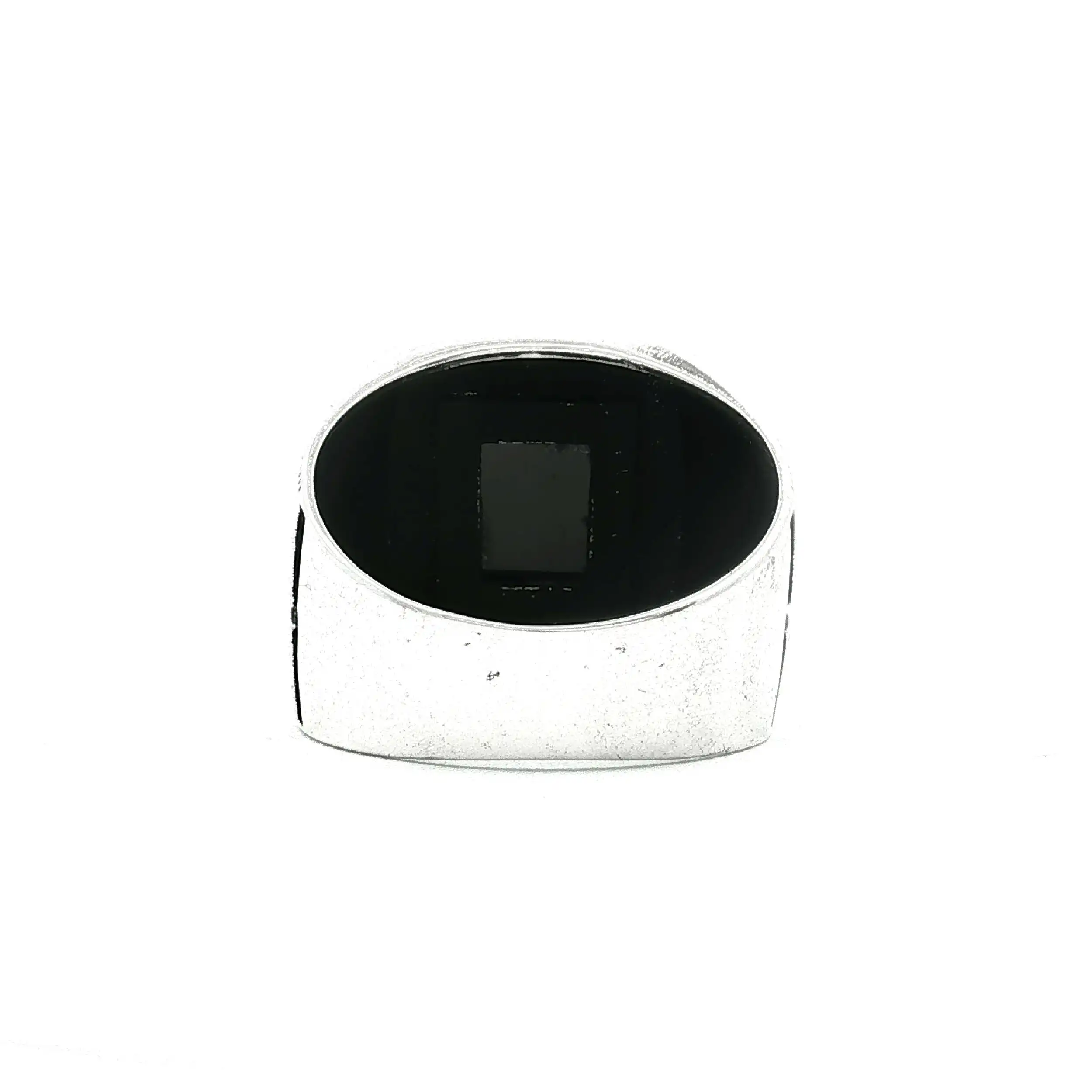 Herrenring Silber mit schwarzen Steinen und Markasiten Herrenring Silber mit schwarzen Steinen und Markasiten