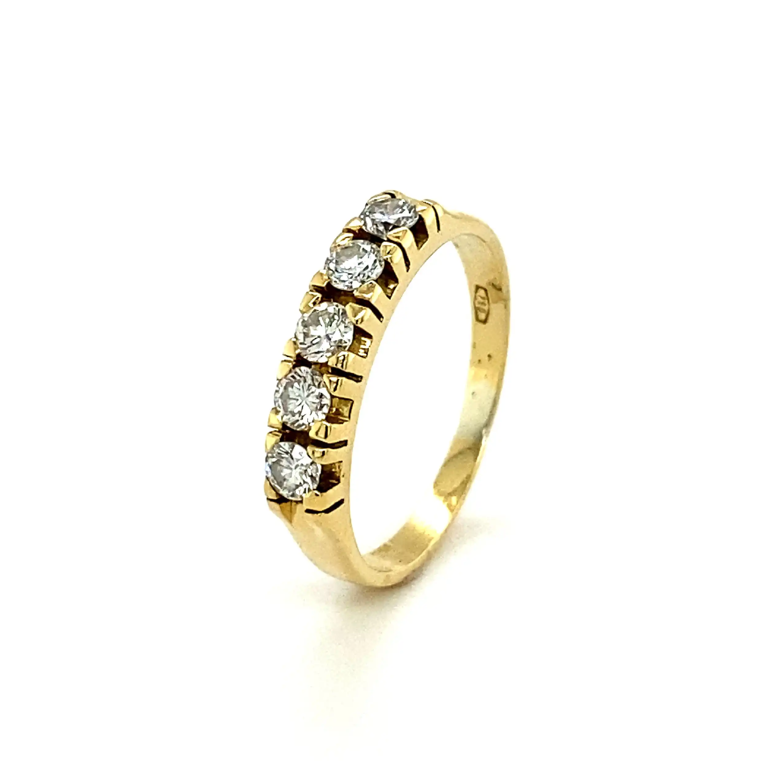 Ring Gelbgold mit Brillanten Ring Gelbgold mit Brillanten