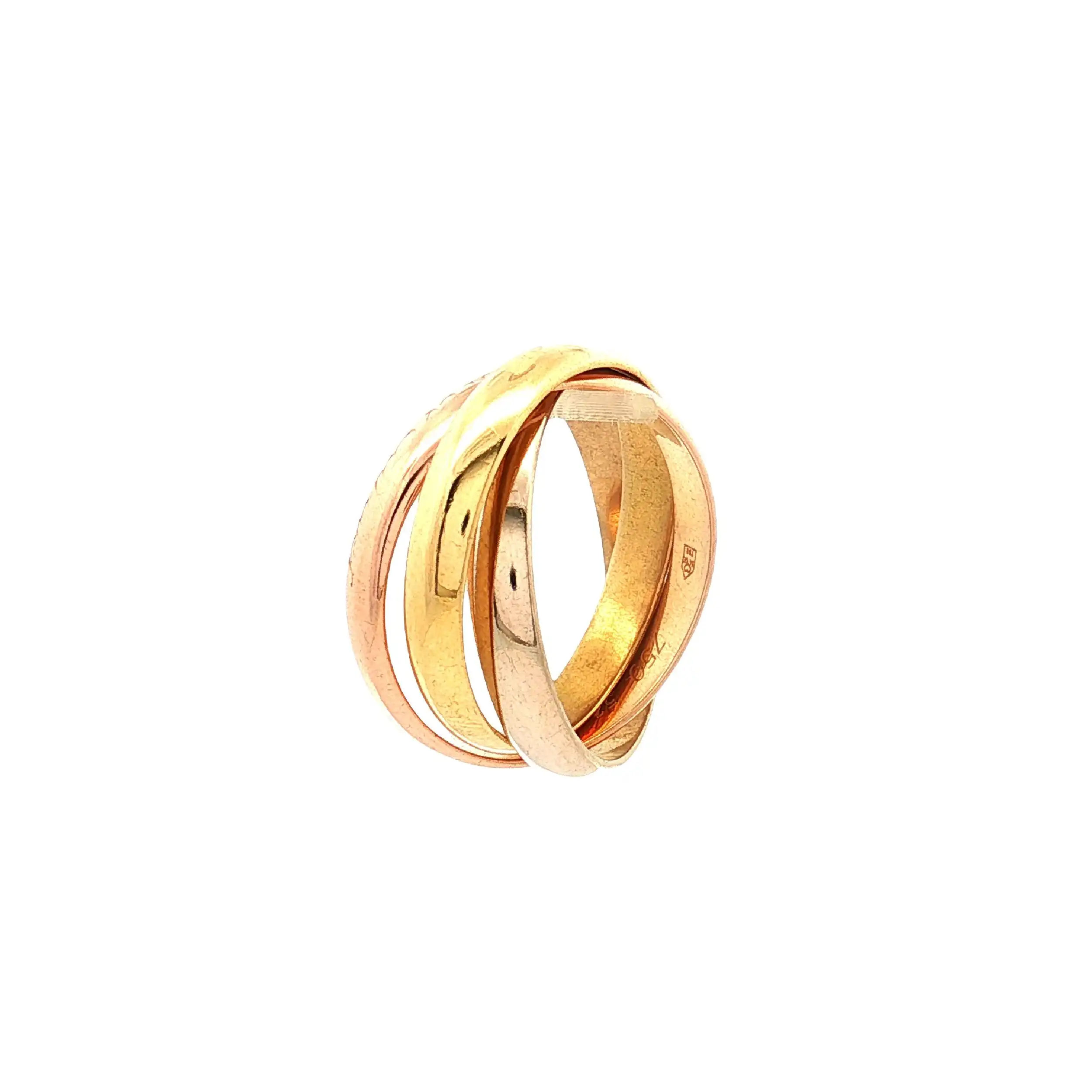 Trinityring Cartier Tricolor 