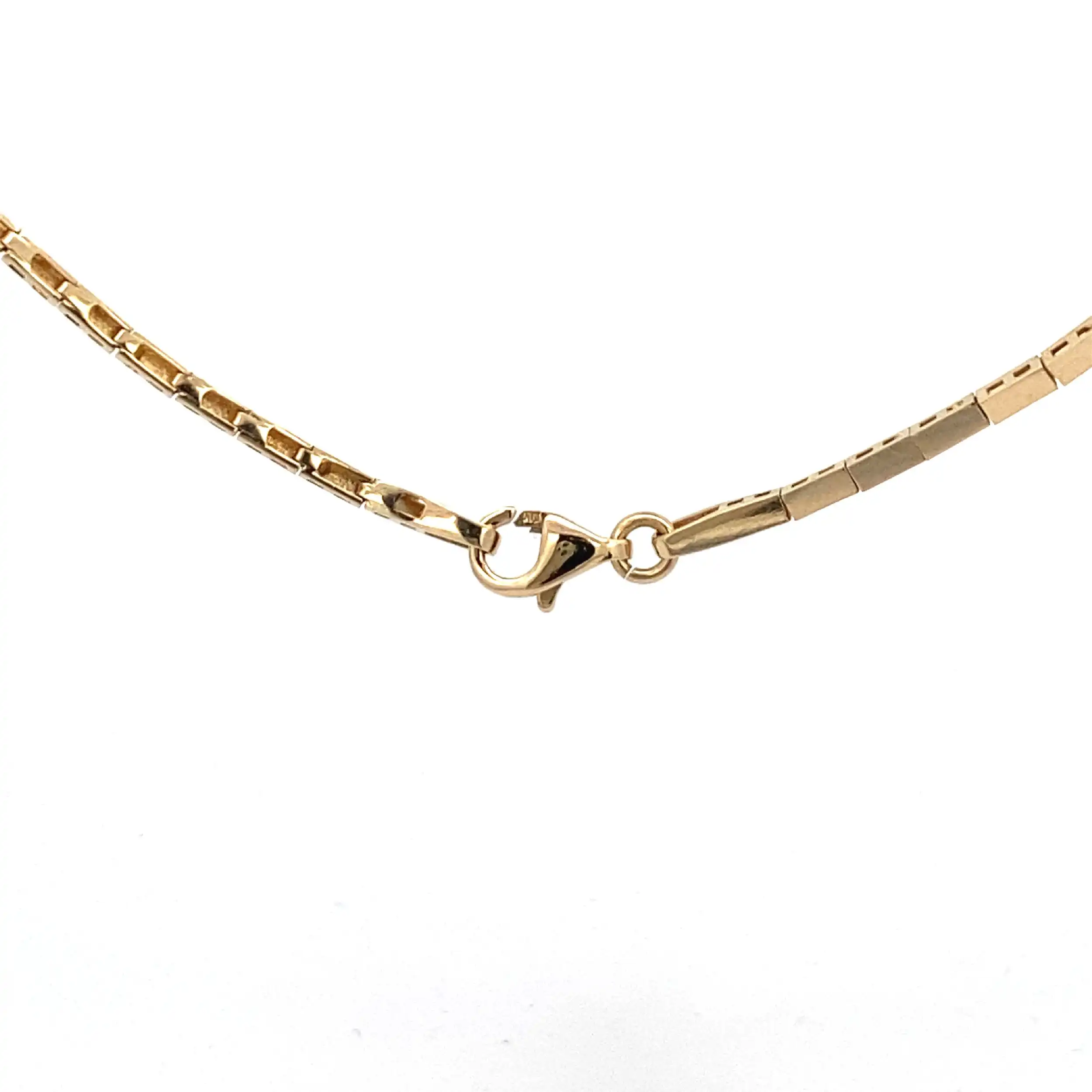 Collier Gelbgold mit Zirkonia Collier Gelbgold mit Zirkonia