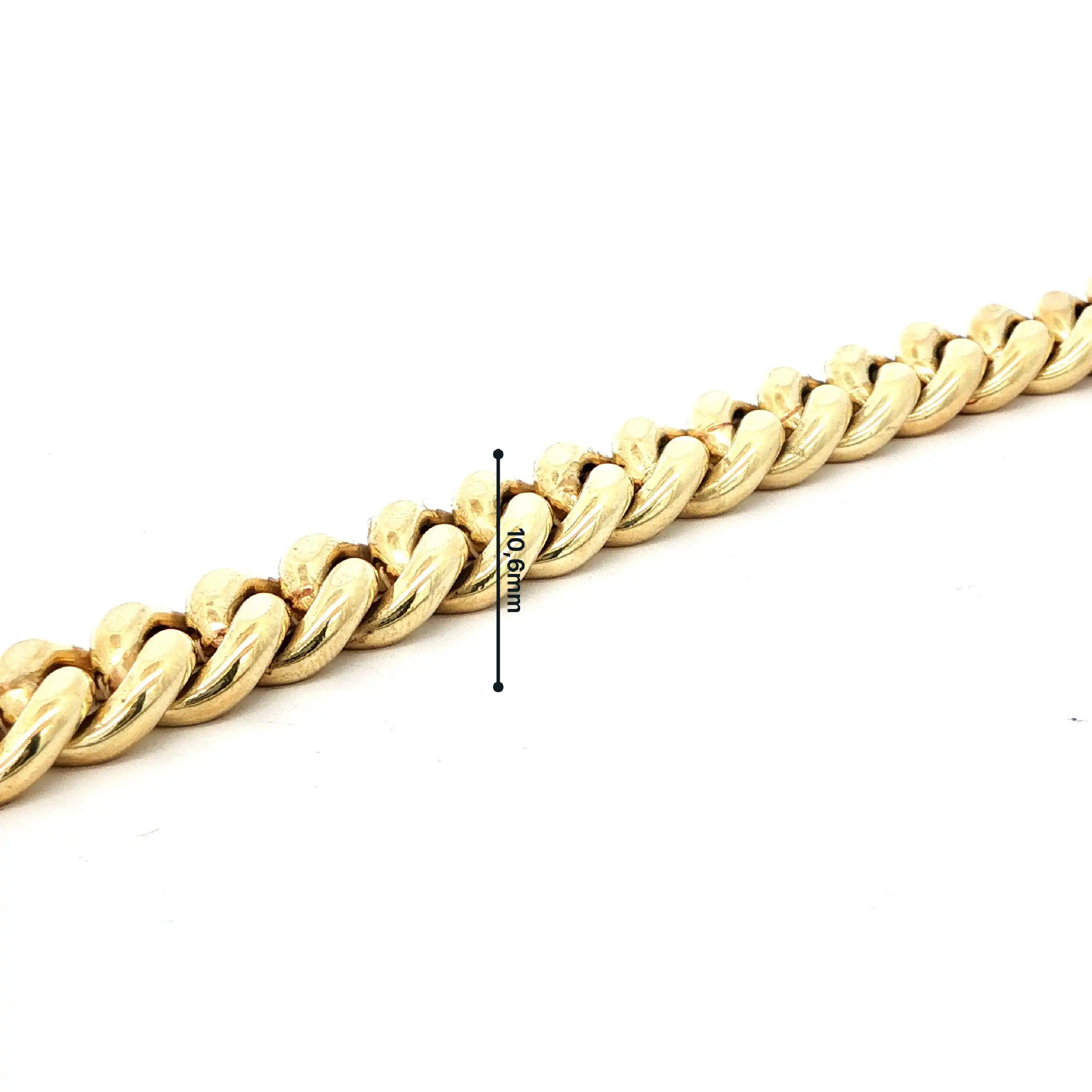 Panzerarmband Gelbgold