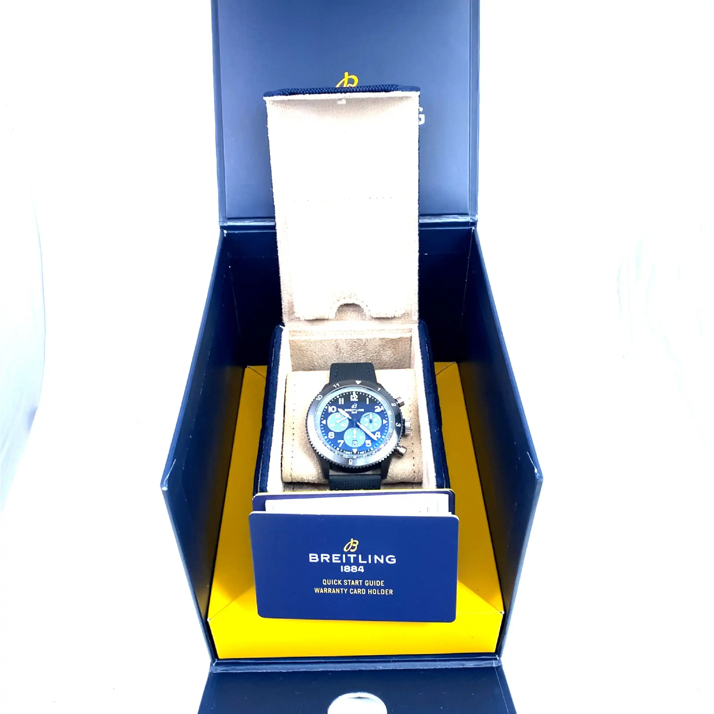 Herrenuhr Breitling Super Avi B04 Chronograph GMT 46 mit Papiere und Box Herrenuhr Breitling Super Avi B04 Chronograph GMT 46 mit Papiere und Box