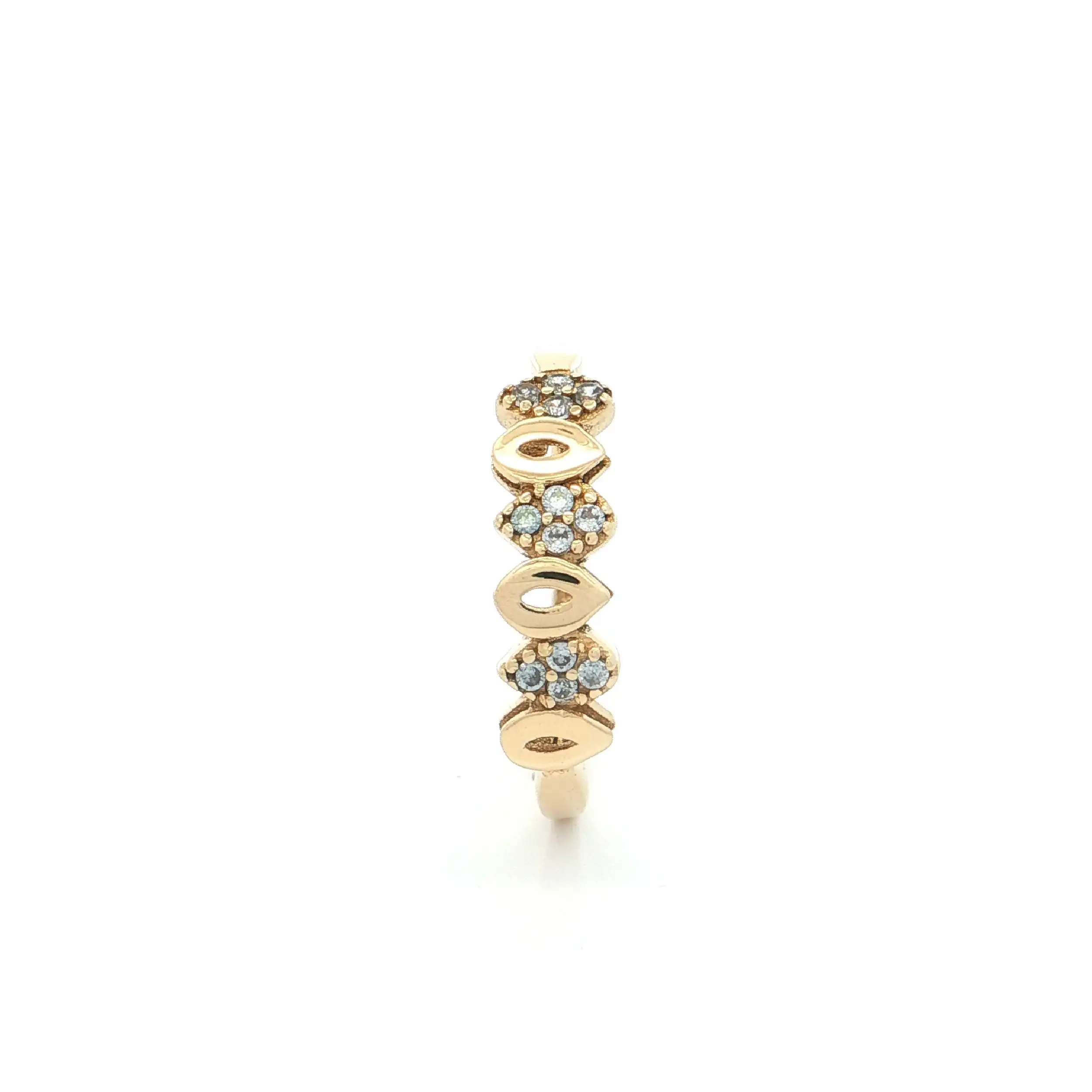 Ring Gelbgold mit Zirkonia Ring Gelbgold mit Zirkonia