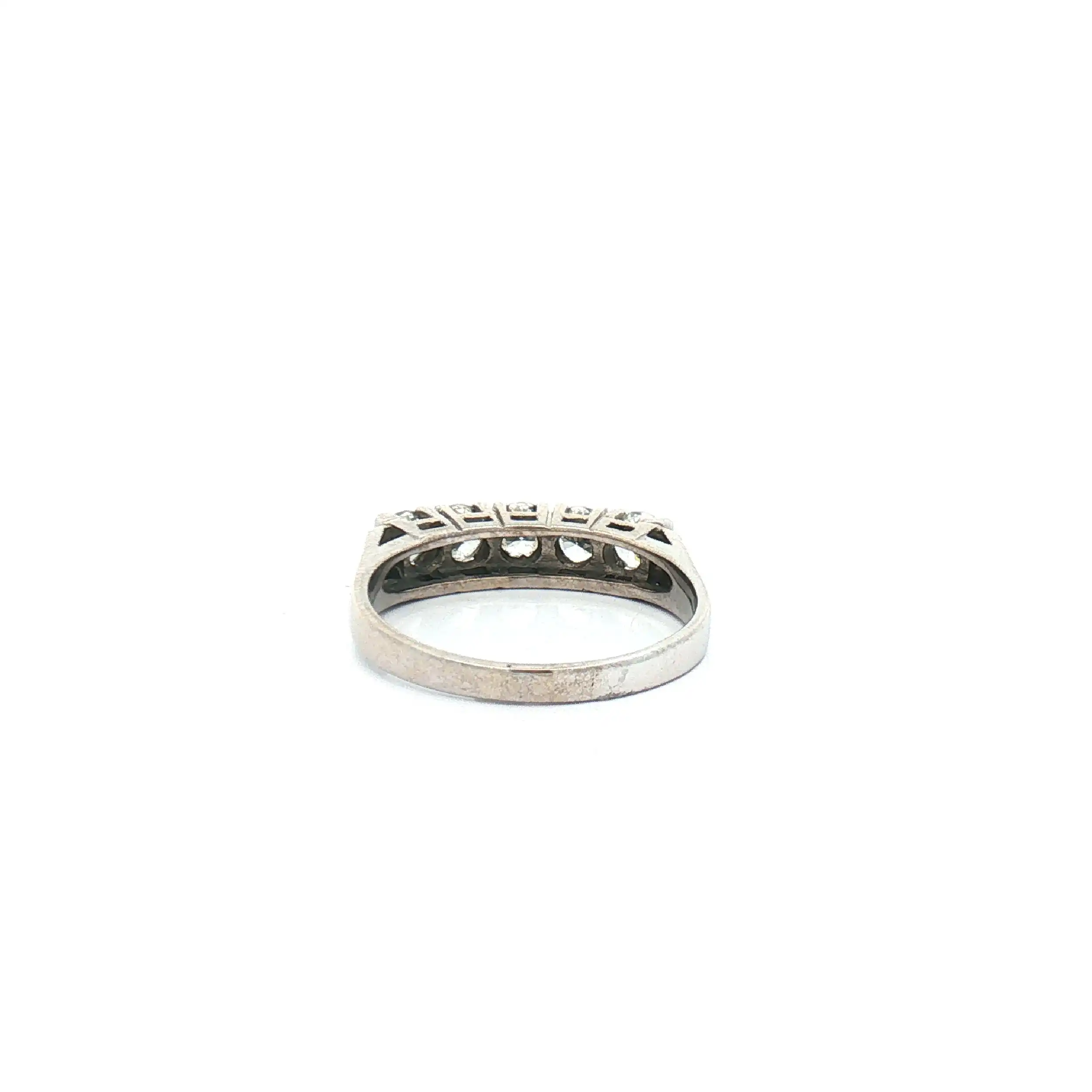 Ring Weißgold mit Brillanten Ring Weißgold mit Brillanten