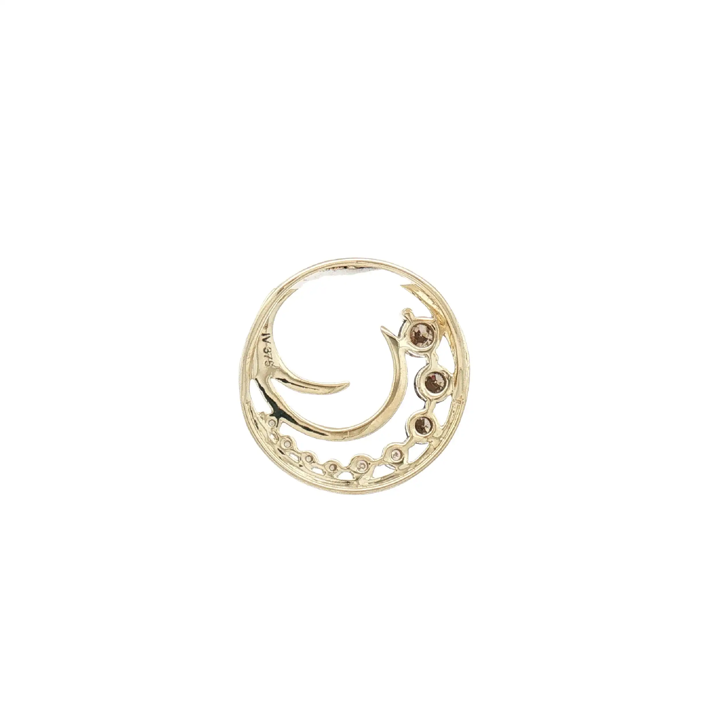 Anhänger Gelbgold mit Brillanten