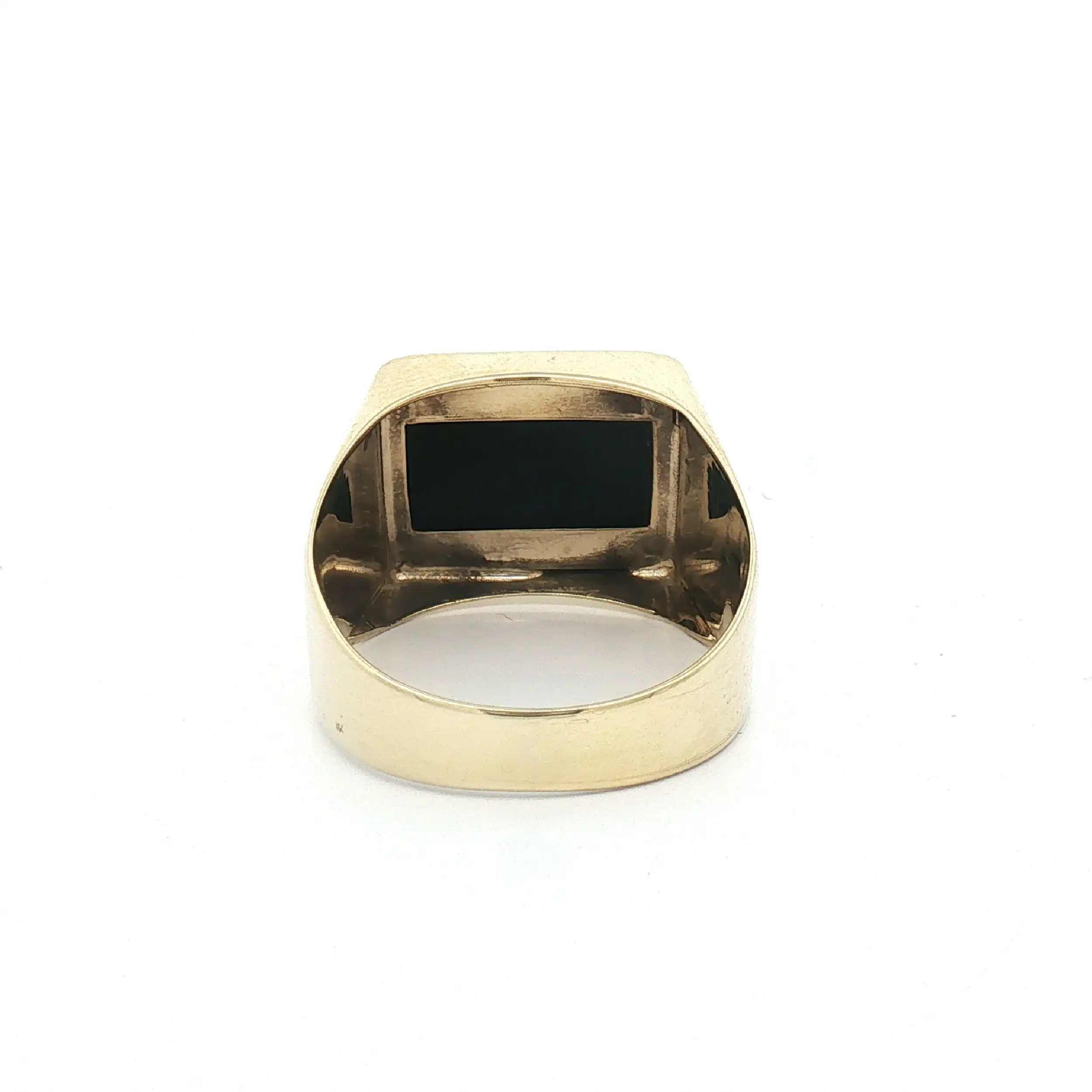 Ring Gelbgold mit Onyx