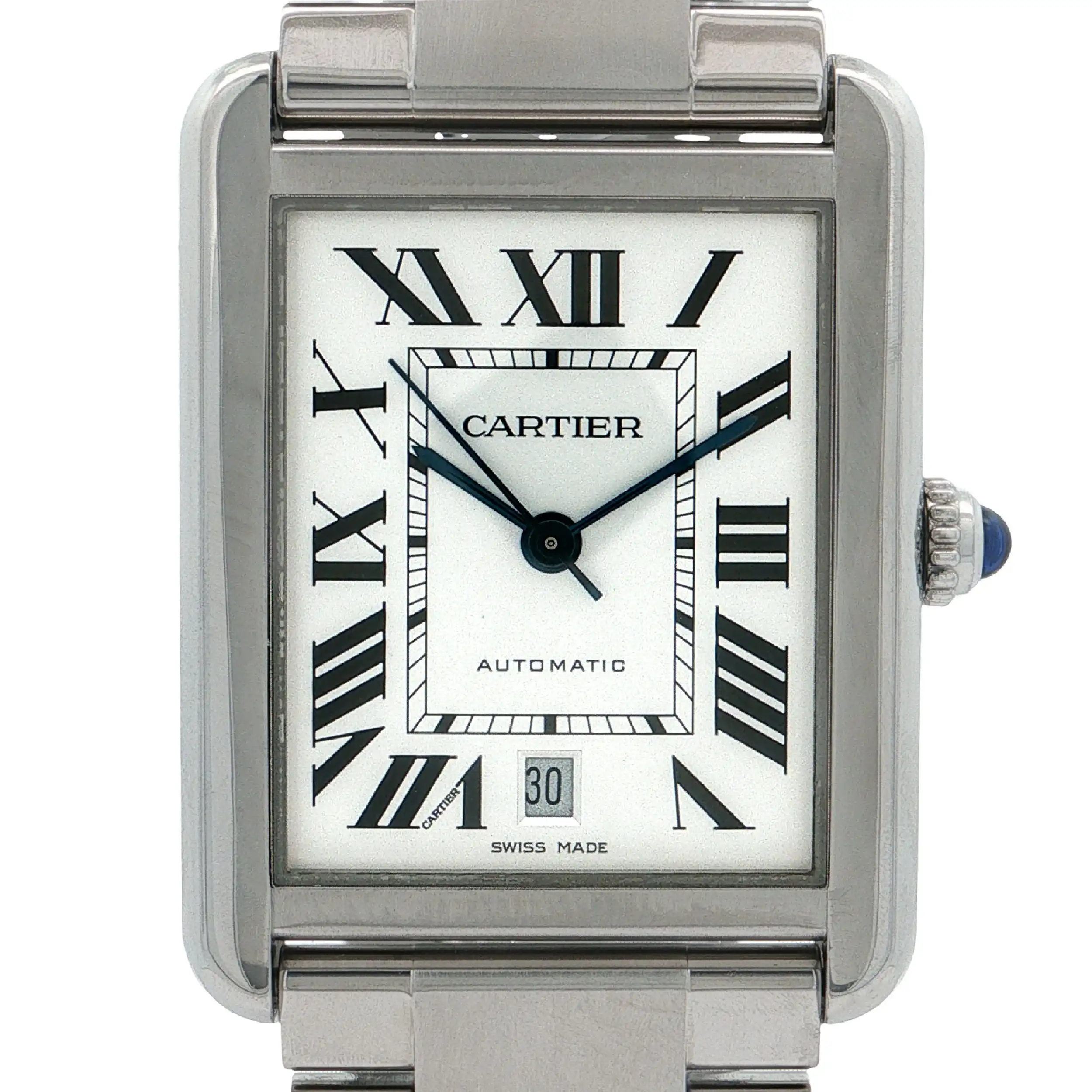Herrenuhr Cartier Tank Solo Automatik Fullset Ref: W5200028 Herrenuhr Cartier Tank Solo Automatik Fullset Ref: W5200028
