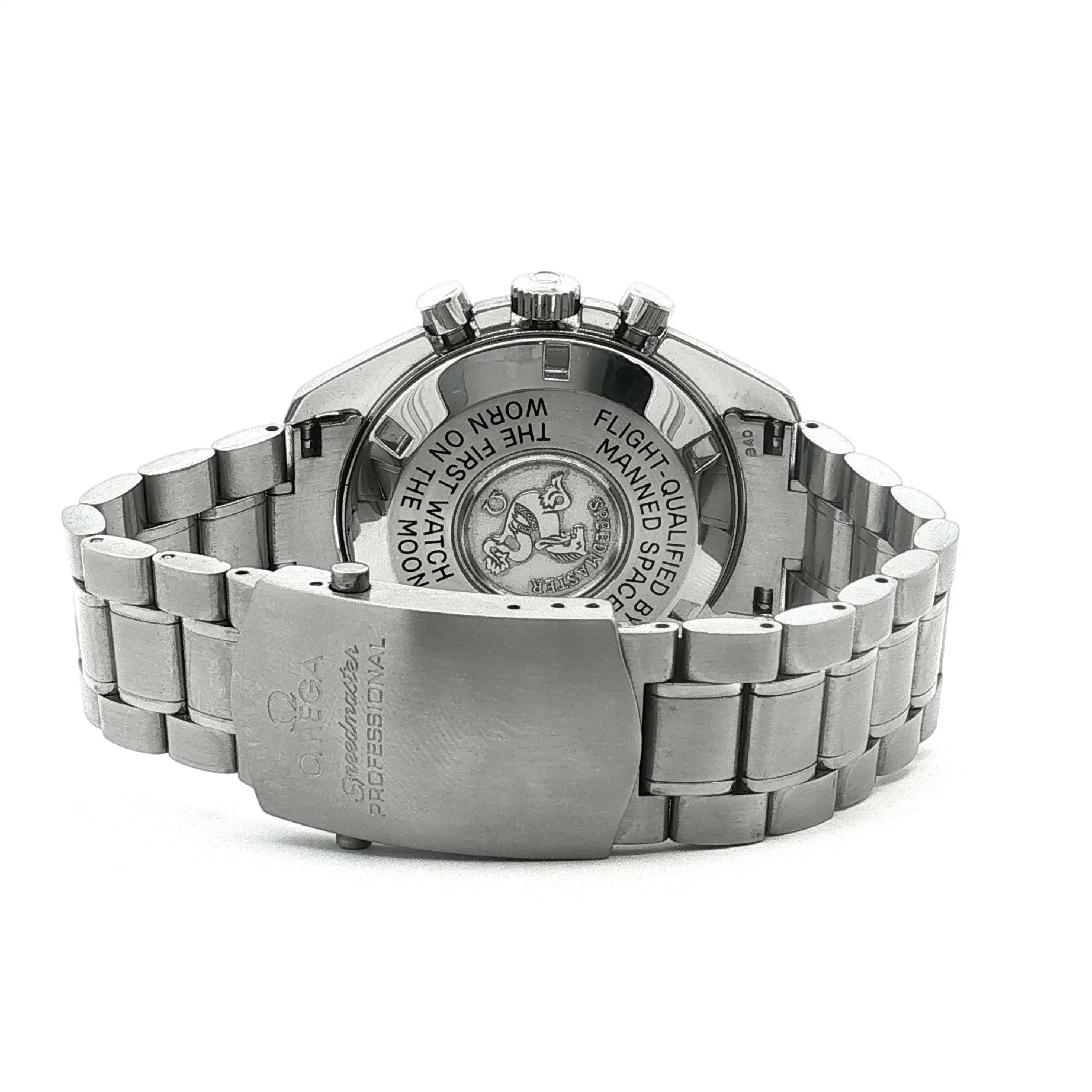 Herrenuhr Omega Speedmaster Professional mit Box und Revisionsbelegen