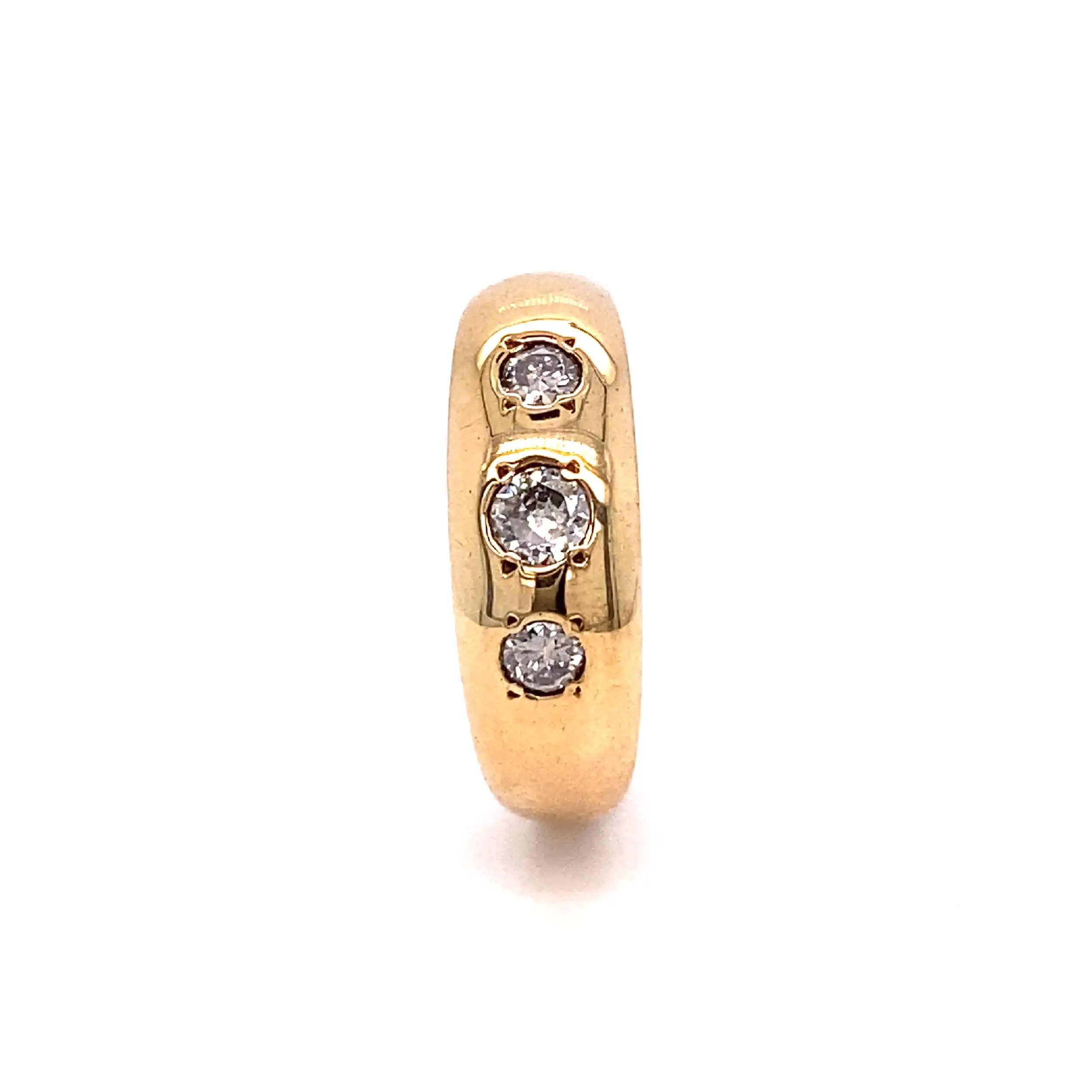 Ring Gelbgold mit Brillanten Ring Gelbgold mit Brillanten