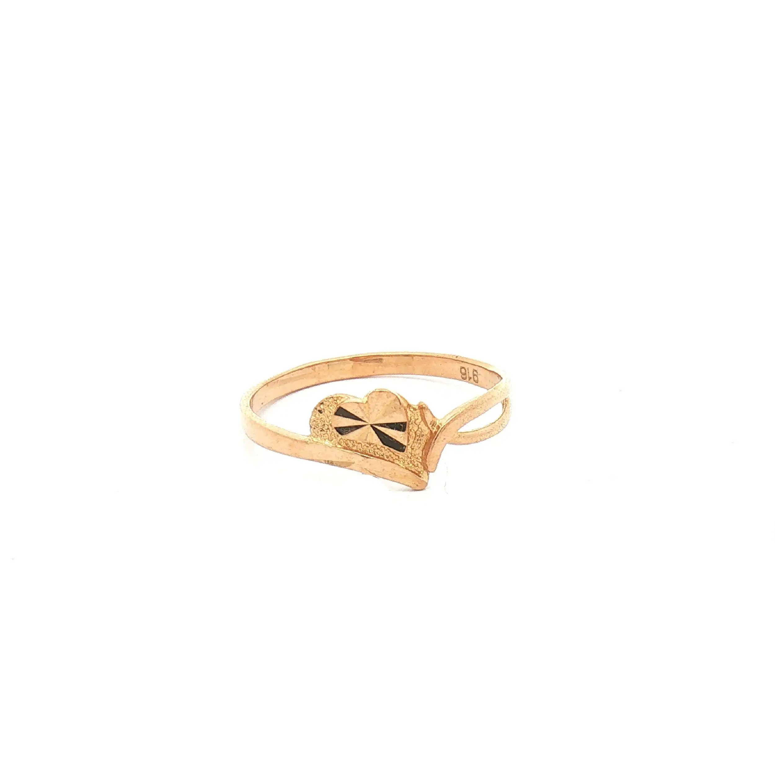 Ring Gelbgold mit Herz