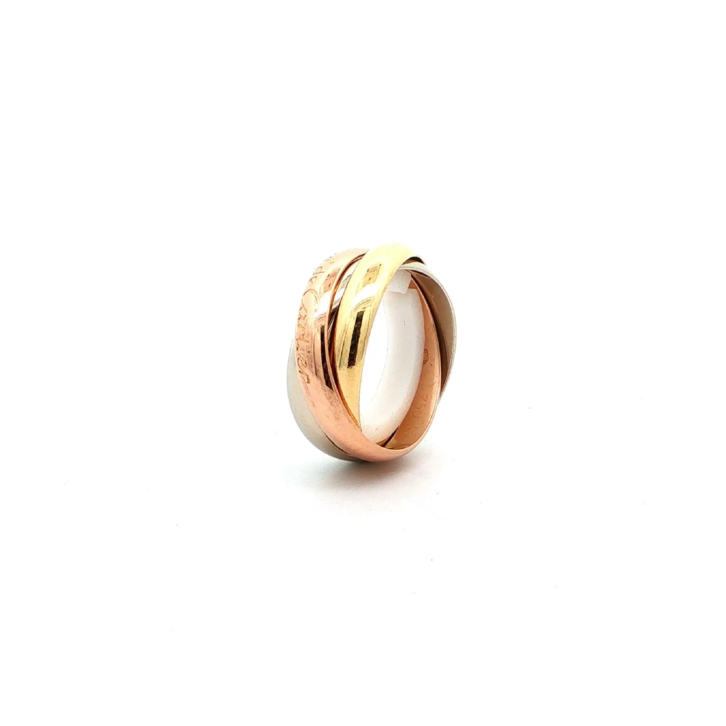 Ring Tricolor Cartier Trinity Ring Tricolor Cartier Trinity