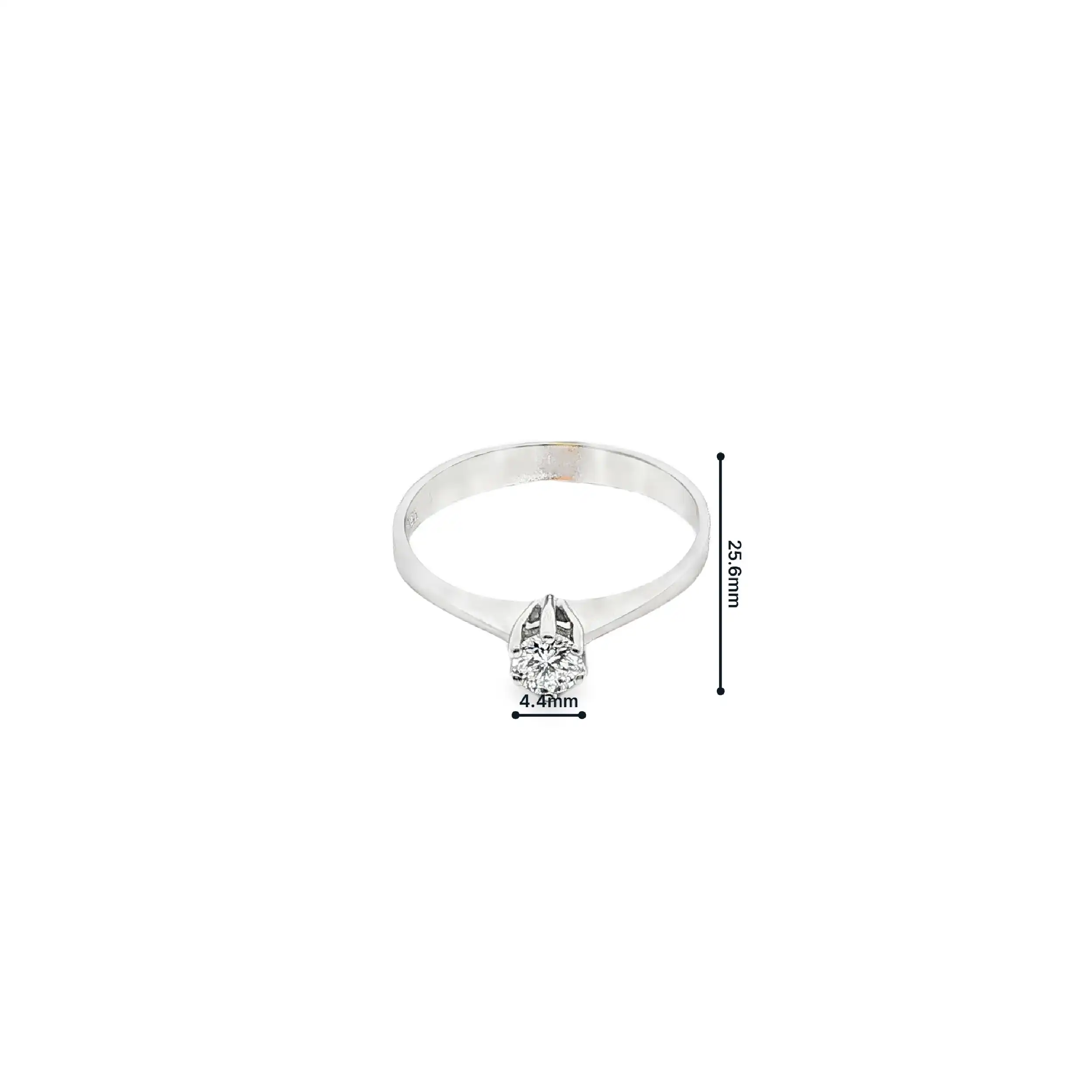 Ring Weißgold mit Brillant