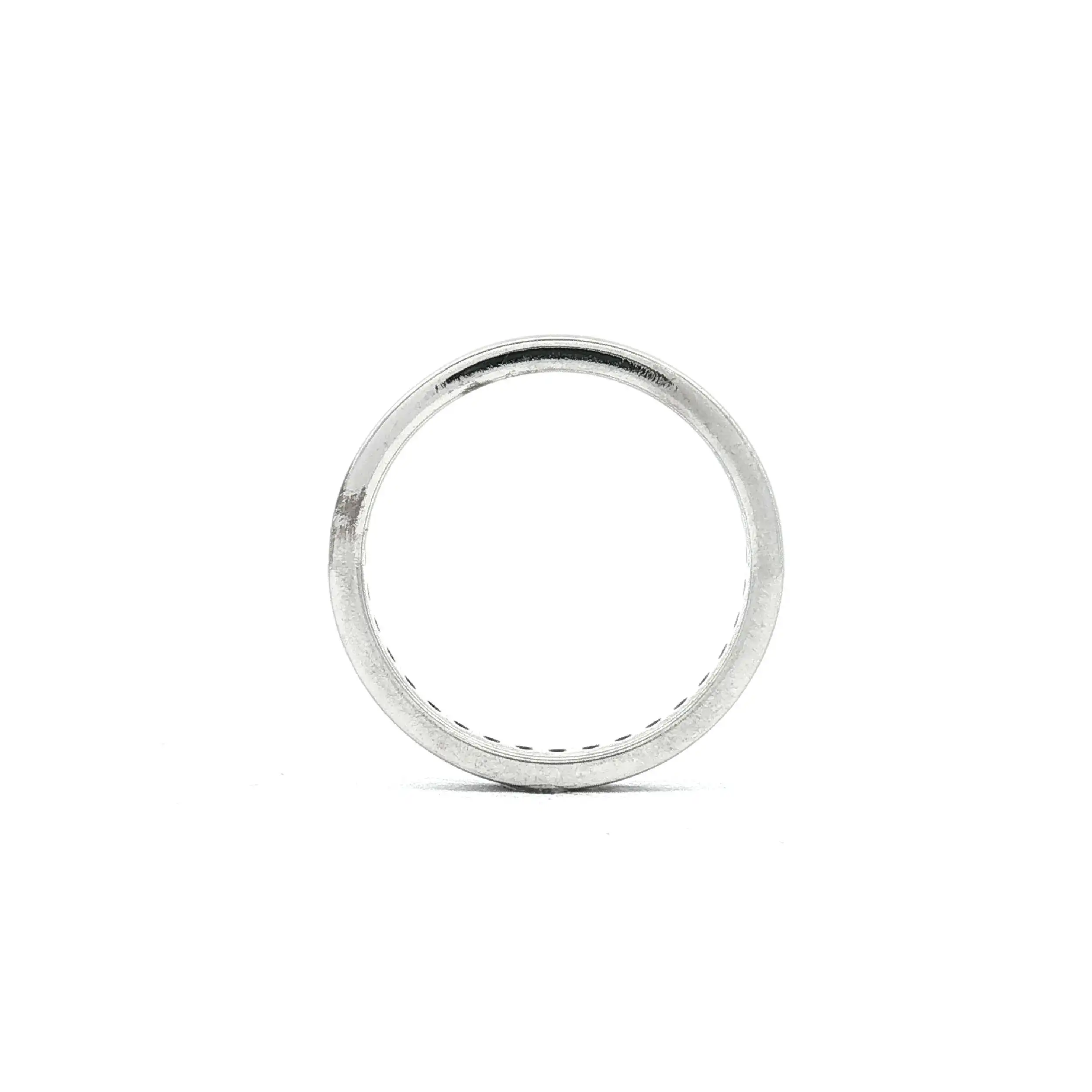Memoryring Weißgold mit Brillanten