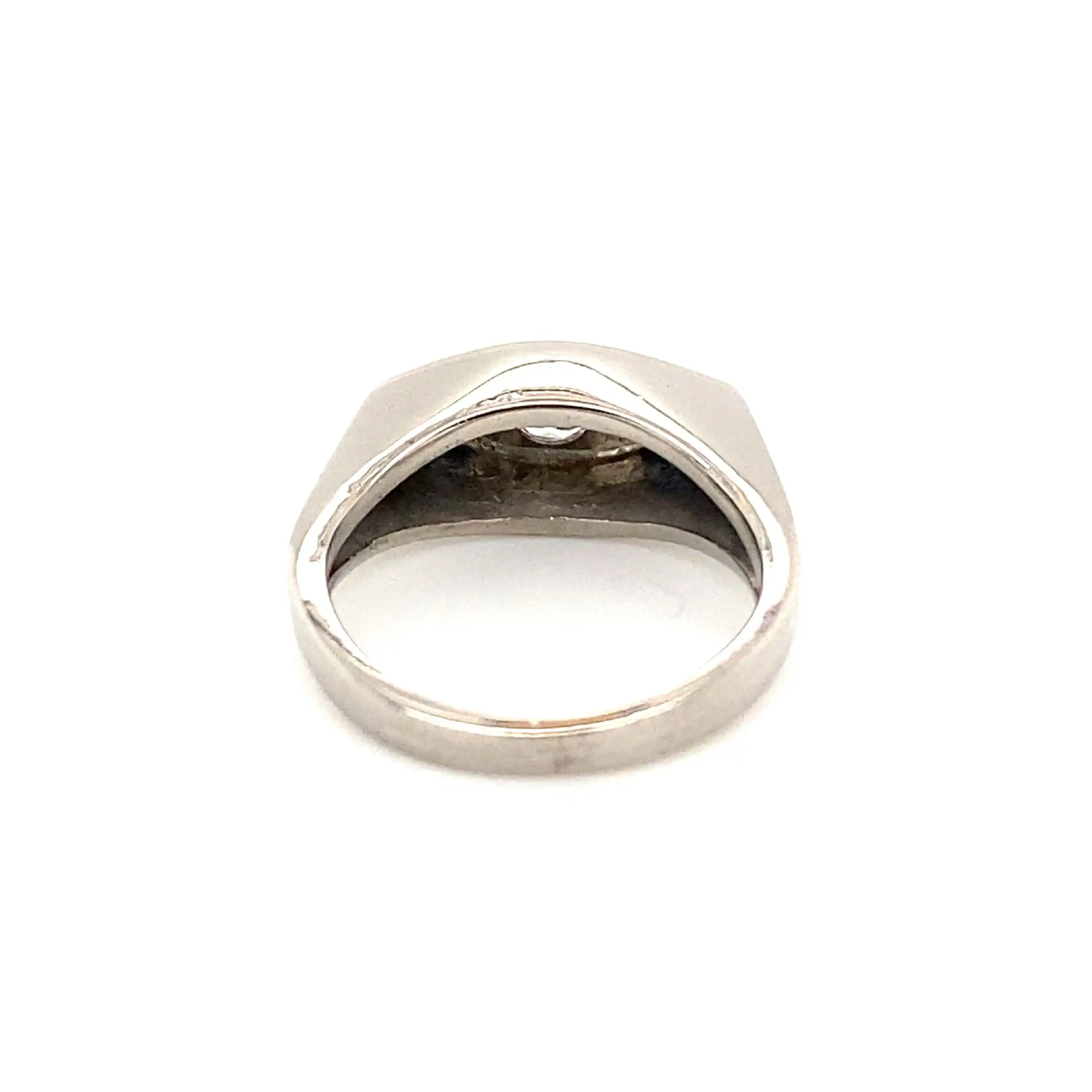Ring Weißgold mit blauen Farbsteinen & Brillant Ring Weißgold mit blauen Farbsteinen & Brillant