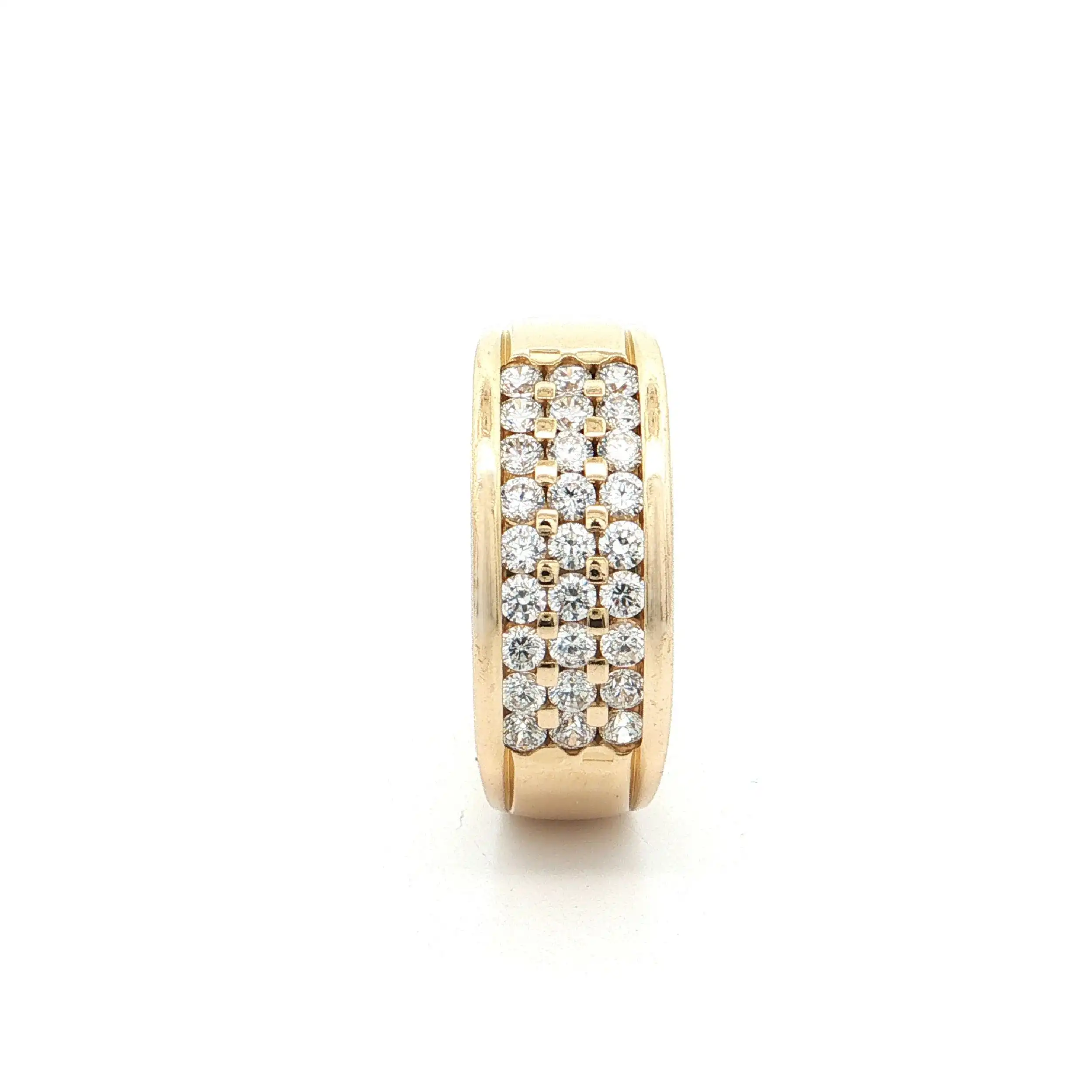 Ring Gelbgold mit Zirkonia Ring Gelbgold mit Zirkonia