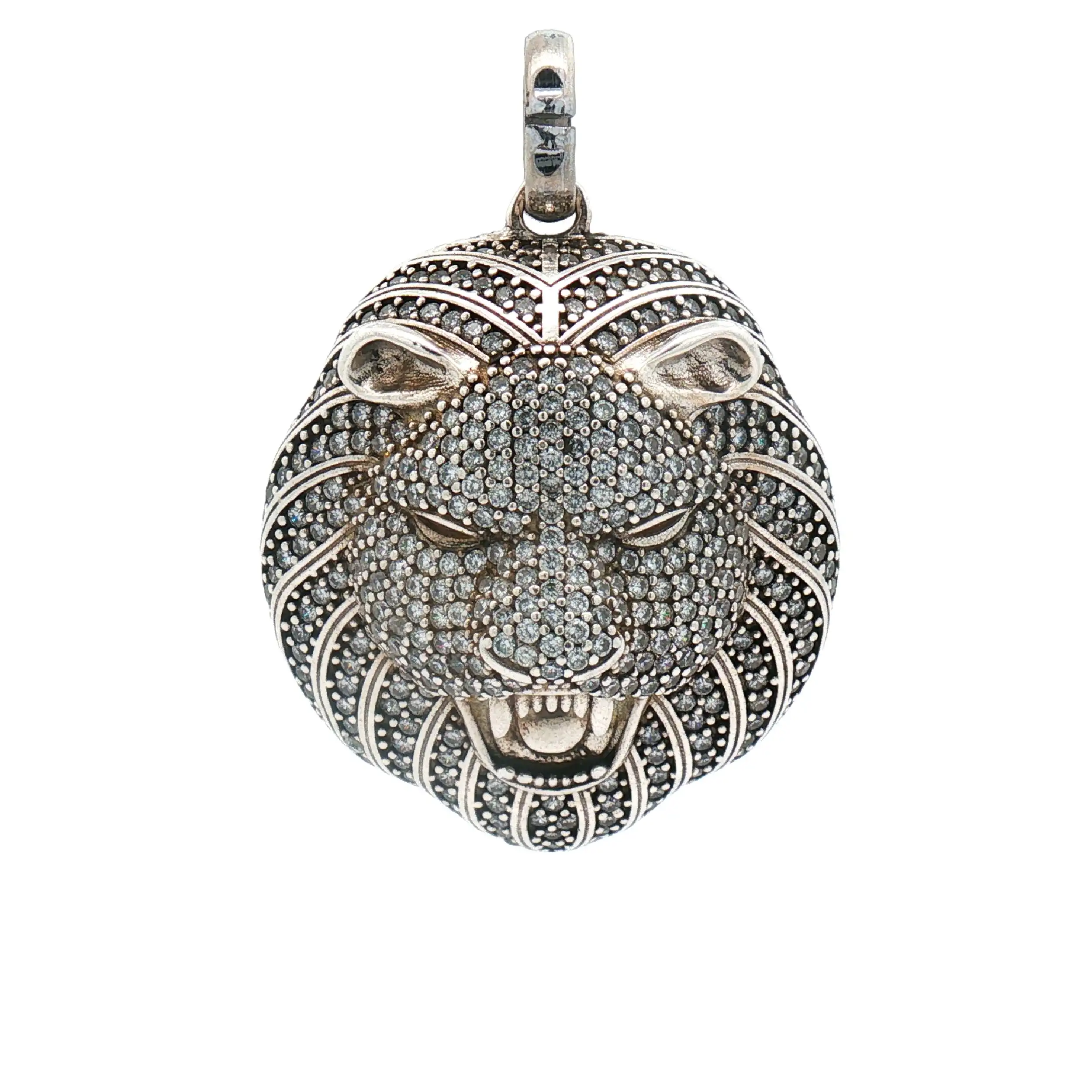 Anhänger Silber Löwe mit Zirkonia Anhänger Silber Löwe mit Zirkonia