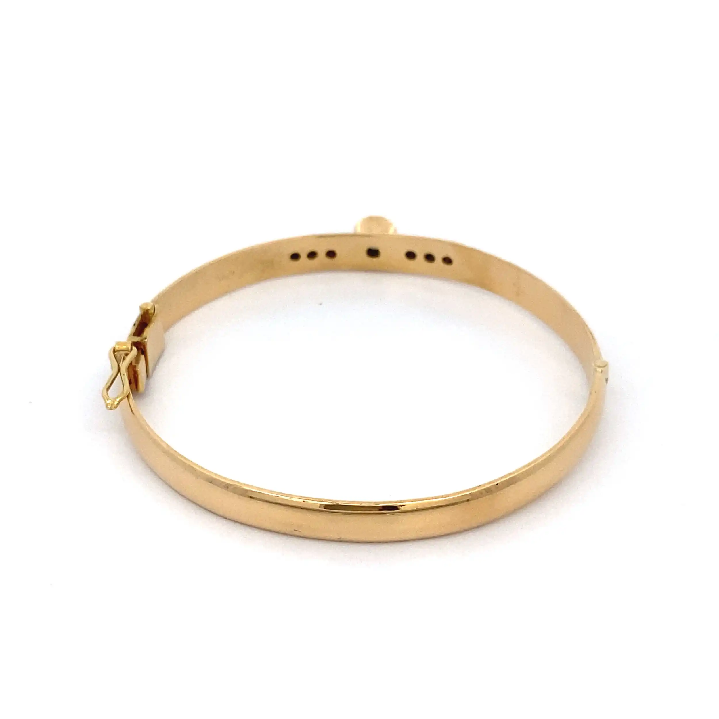Armreif Gelbgold mit Brillanten Armreif Gelbgold mit Brillanten