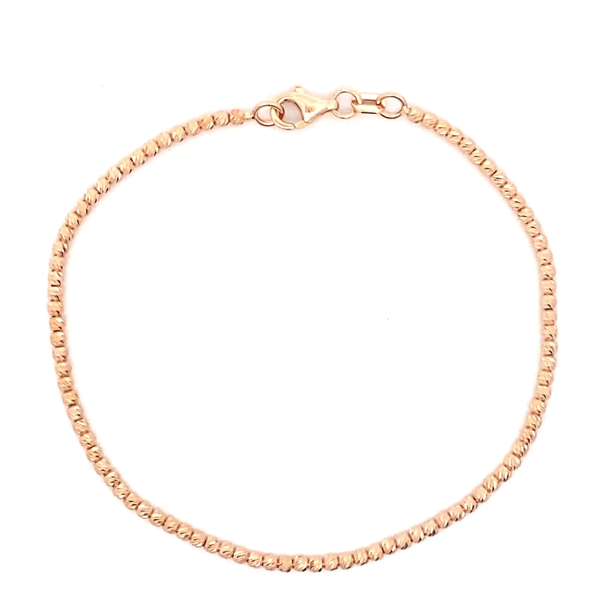 Kügelchenarmband Roségold