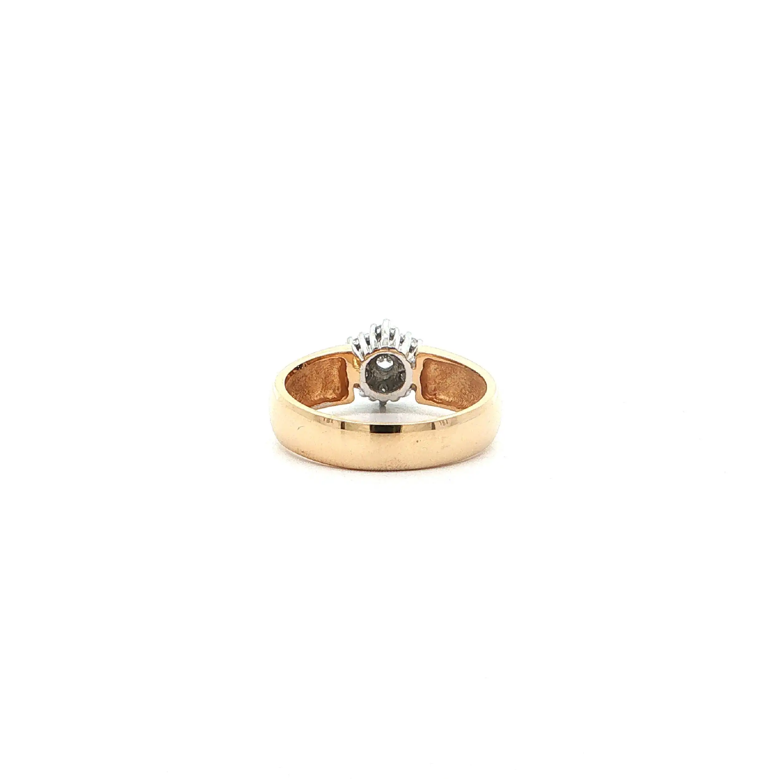 Ring Bicolor mit Brillanten Ring Bicolor mit Brillanten
