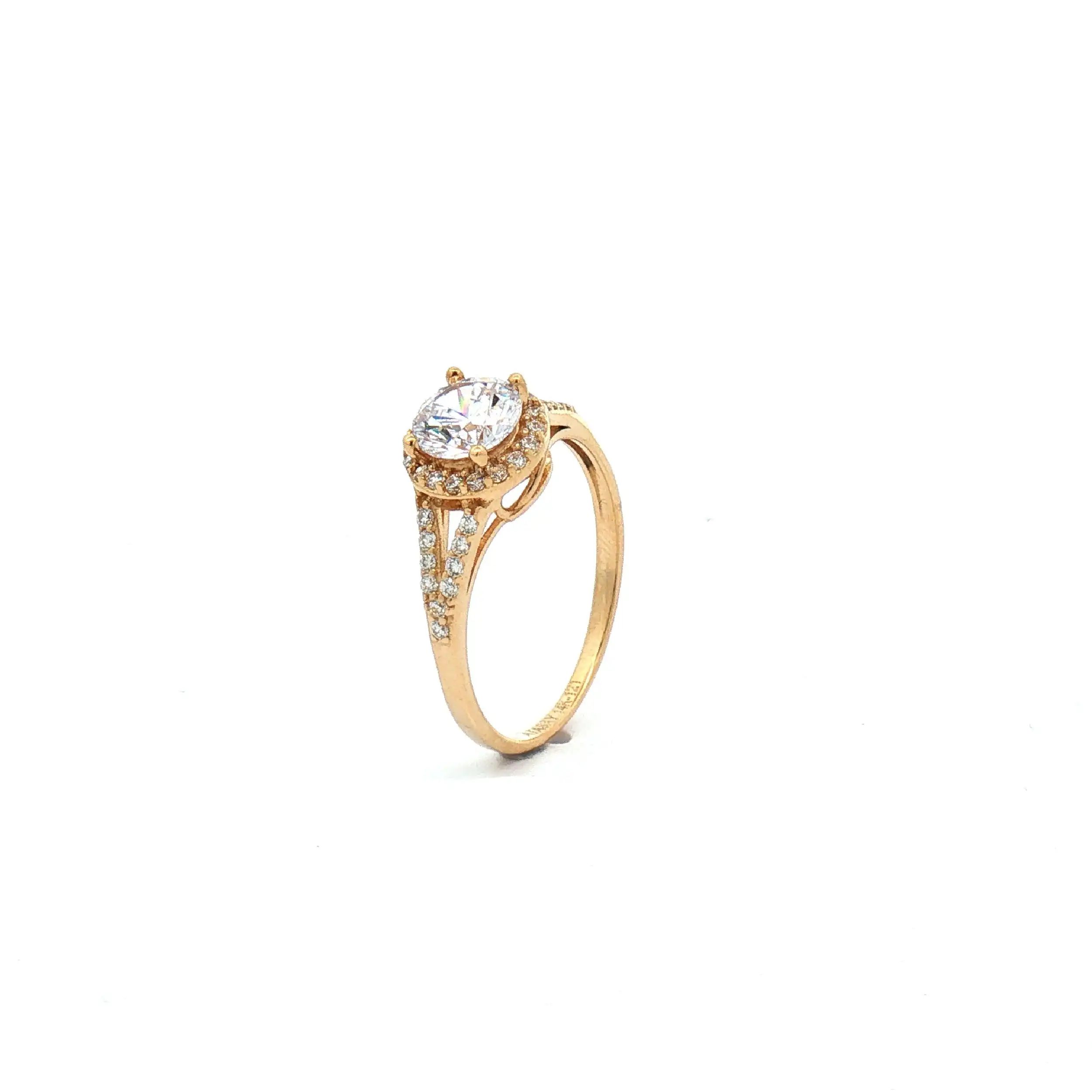 Ring Gelbgold mit Zirkonia