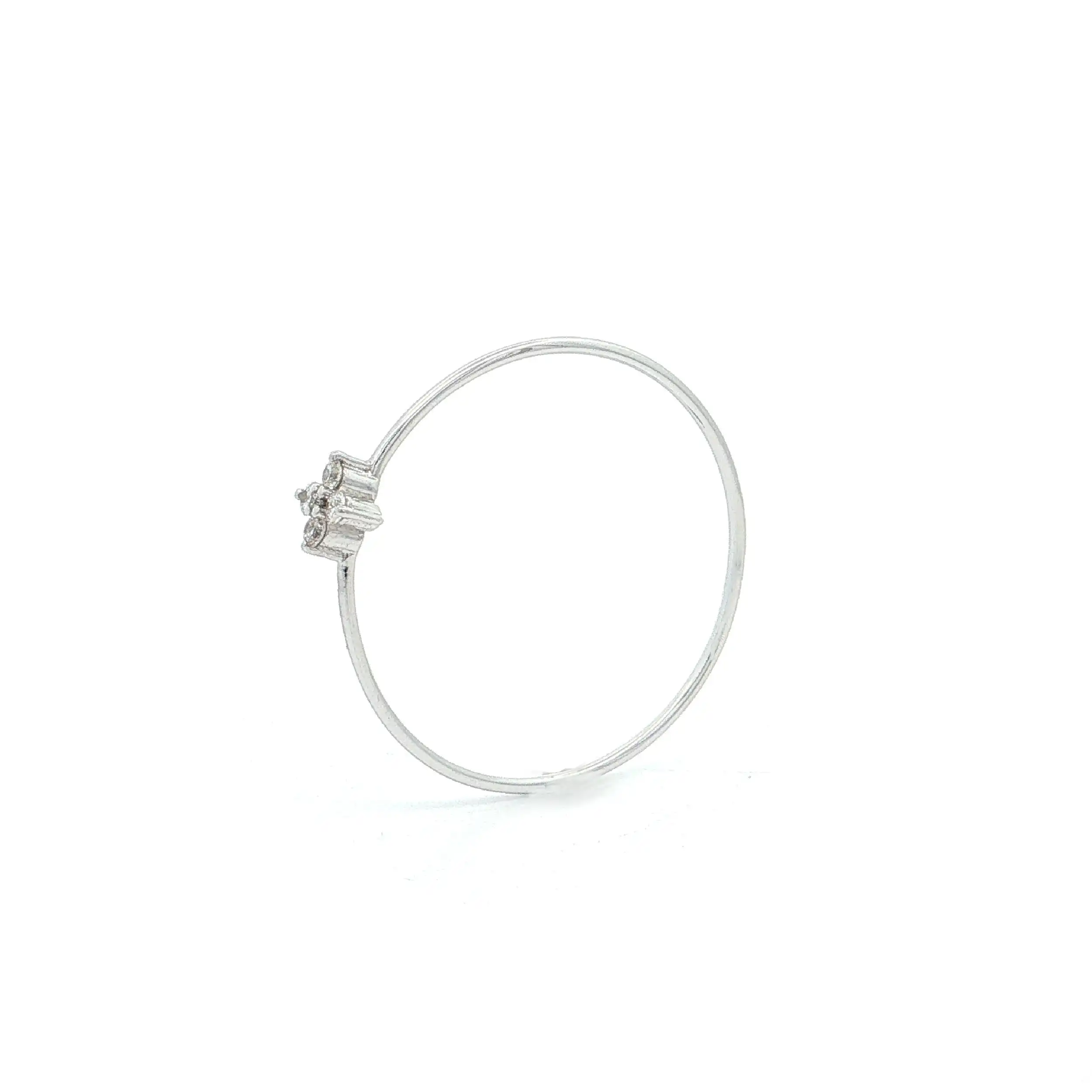 Ring Weißgold mit Brillanten Ring Weißgold mit Brillanten