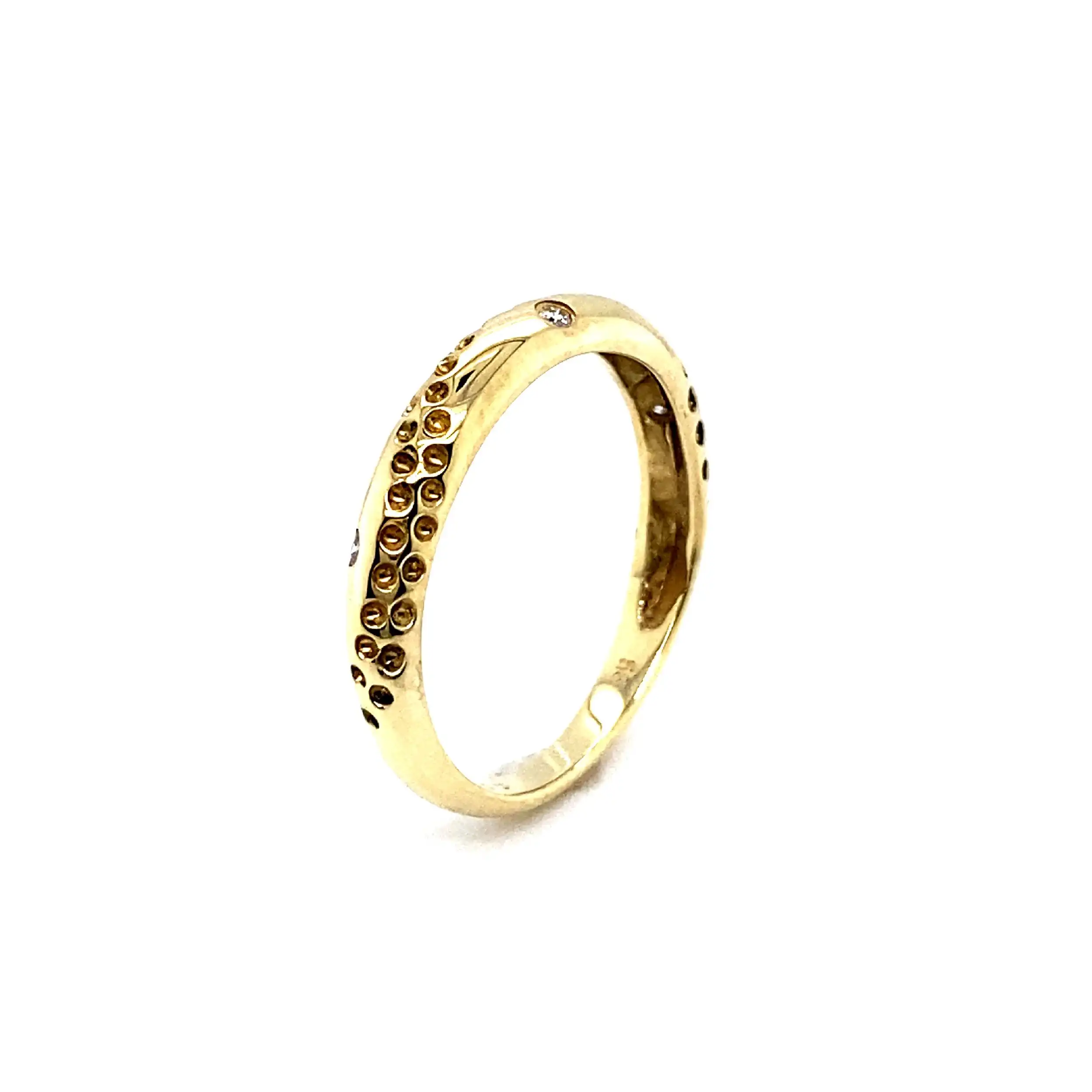 Ring Gelbgold mit Brillanten Ring Gelbgold mit Brillanten