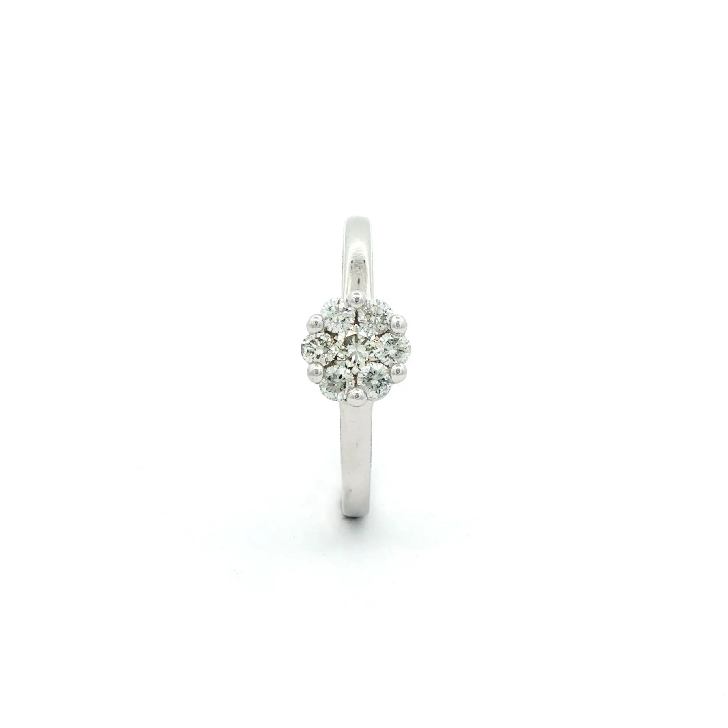 Ring Weißgold mit Brillanten von Moncara