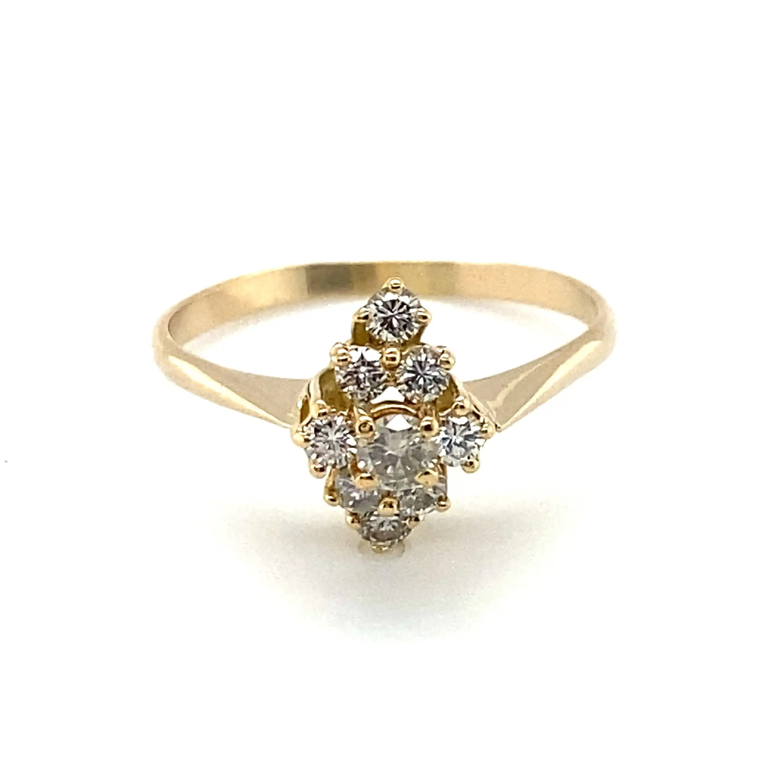 Ring Gelbgold mit Brillanten Ring Gelbgold mit Brillanten