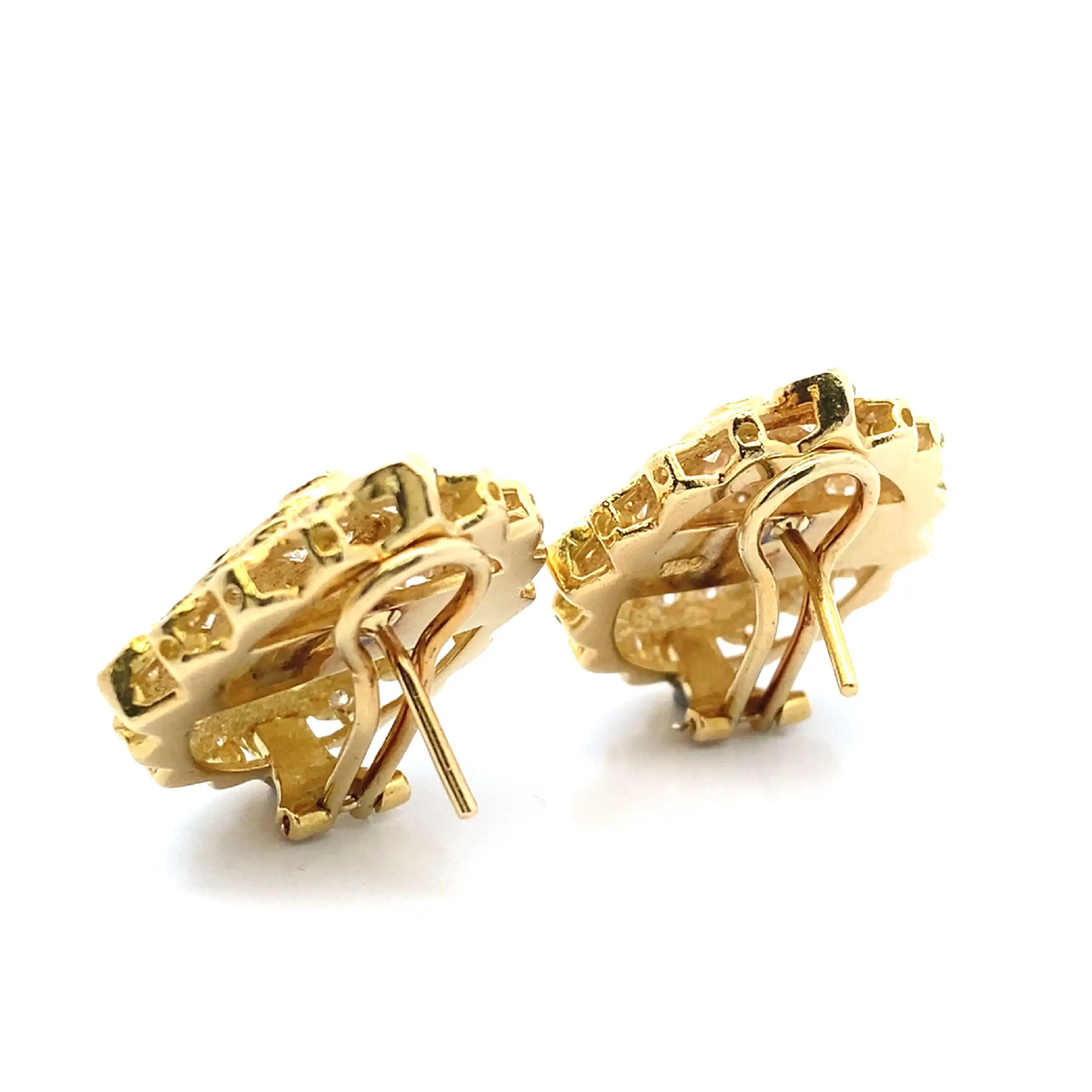 Ohrstecker Gelbgold mit Brillanten Ohrstecker Gelbgold mit Brillanten