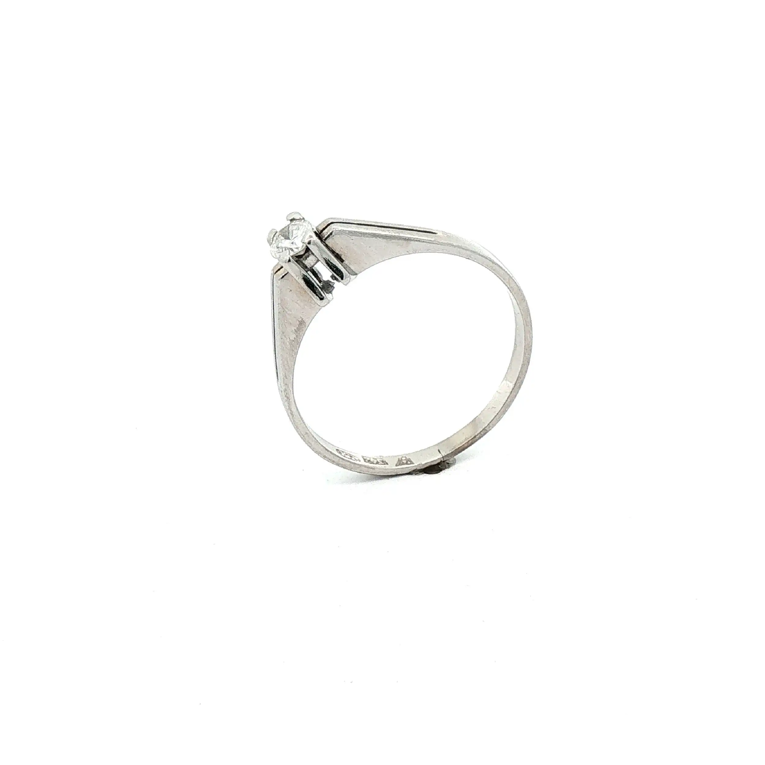 Ring Weißgold mit Brillant