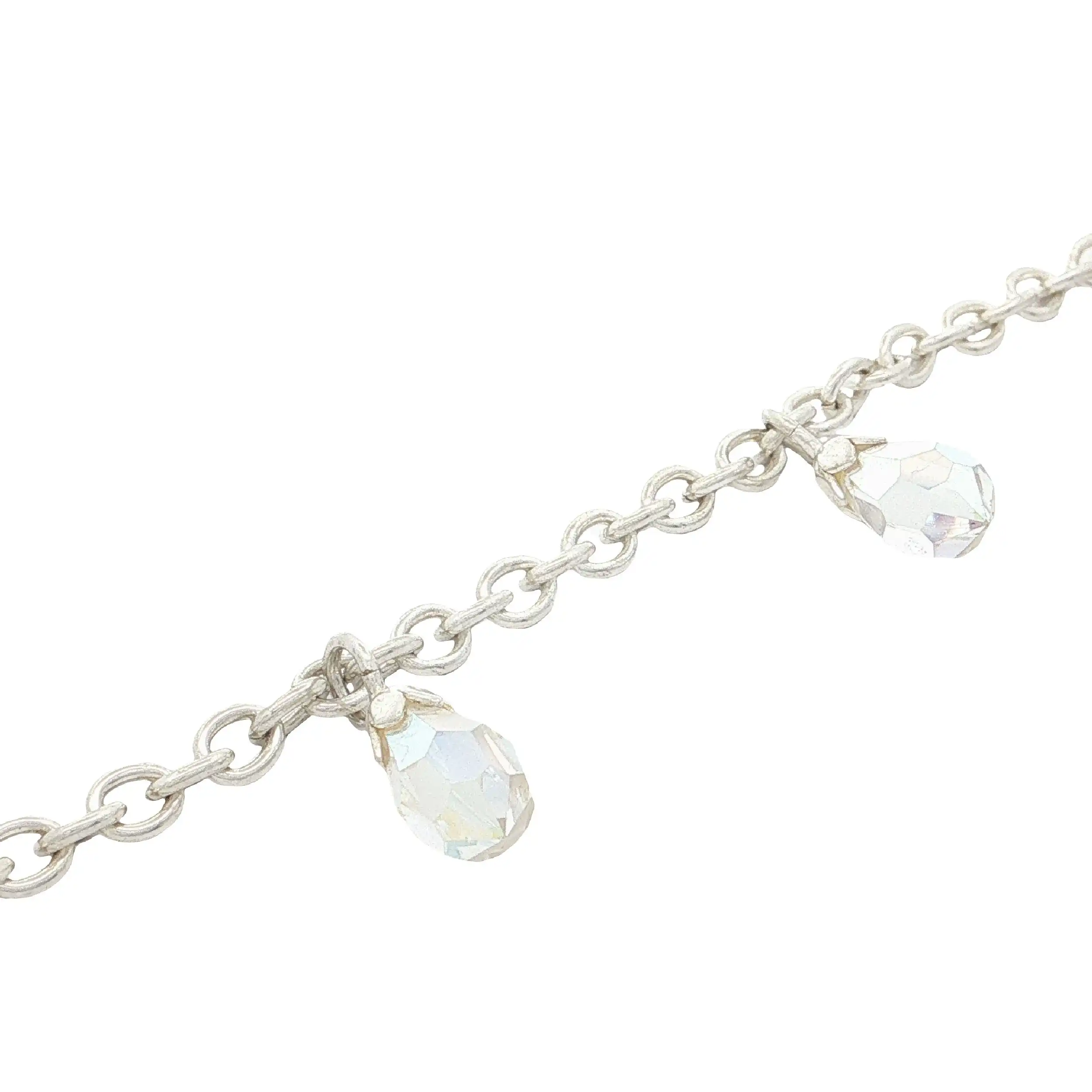 Armband Silber mit Aurora-Kristallen