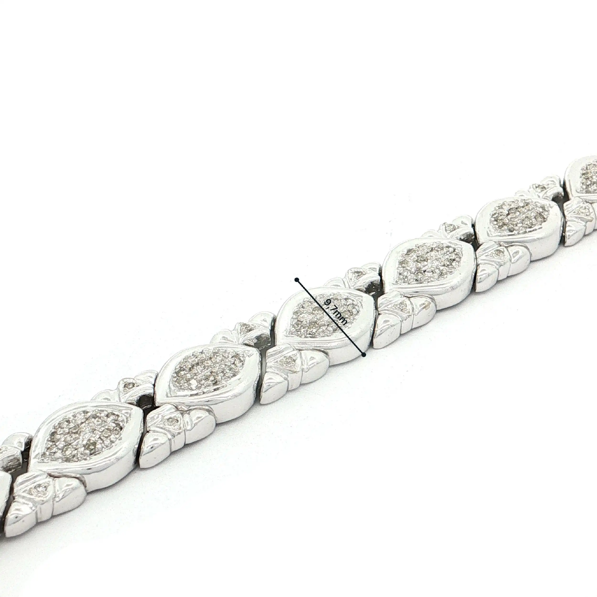 Armband Weißgold mit Diamanten