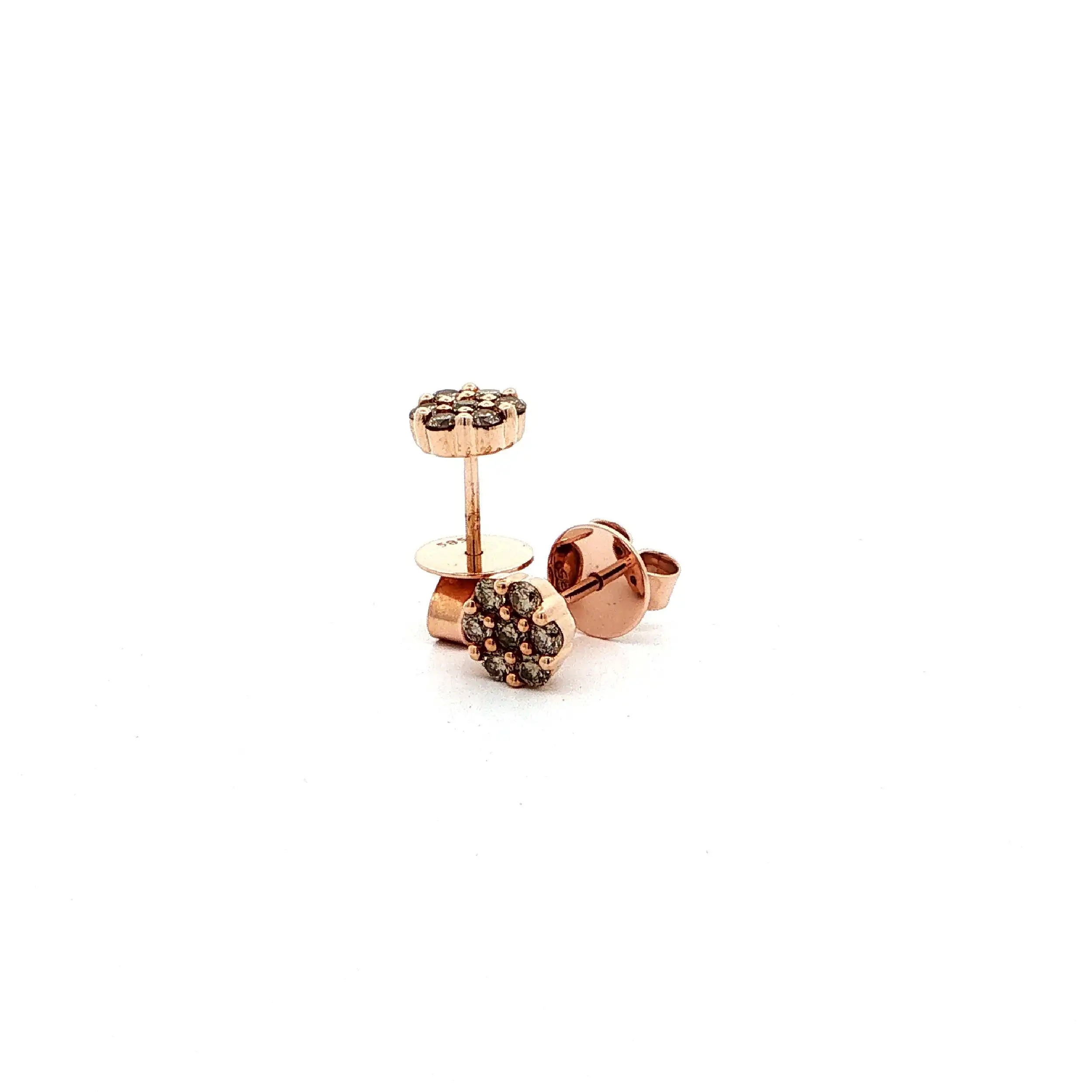 Ohrstecker Roségold mit Brillanten Ohrstecker Roségold mit Brillanten