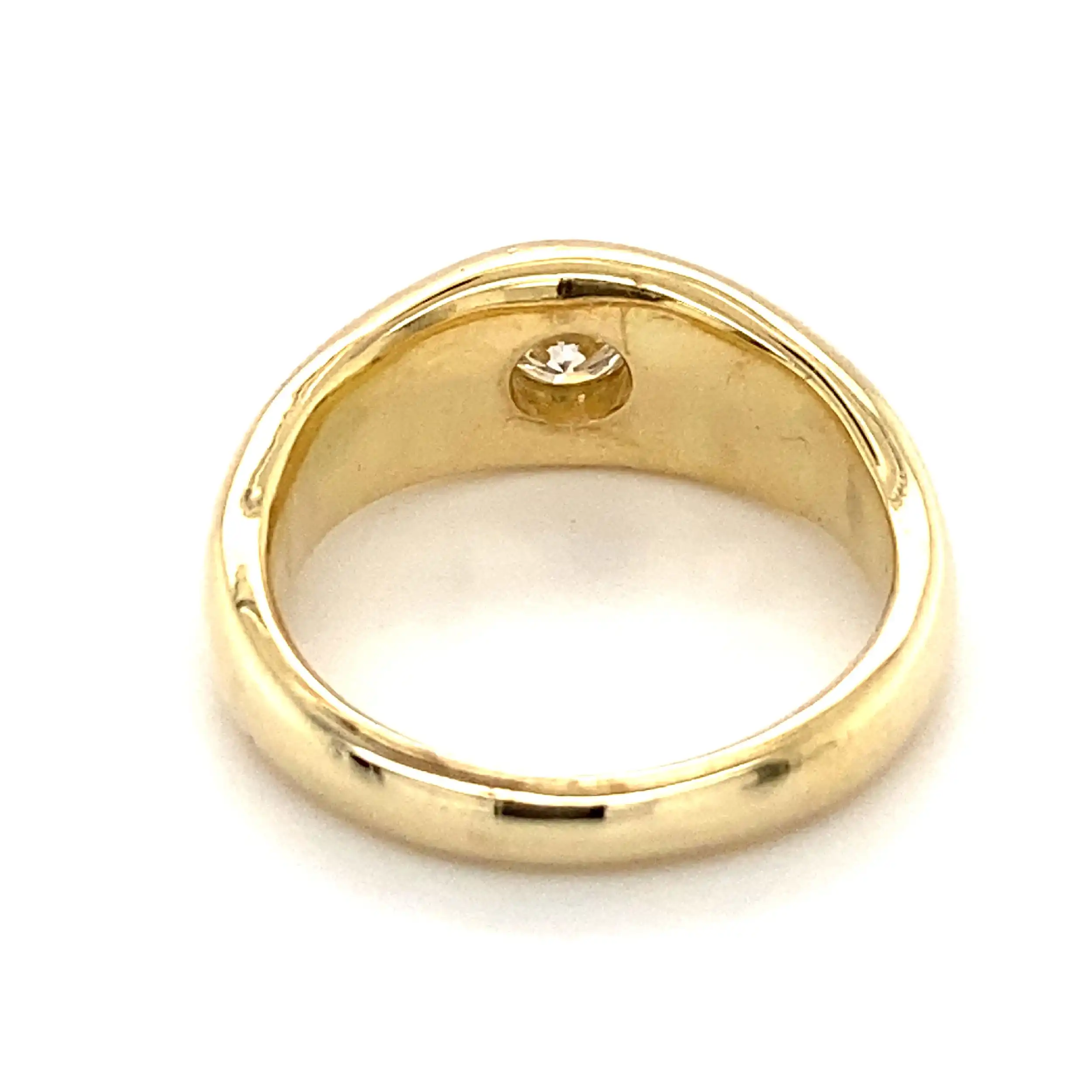 Solitärring Gelbgold mit Brillant