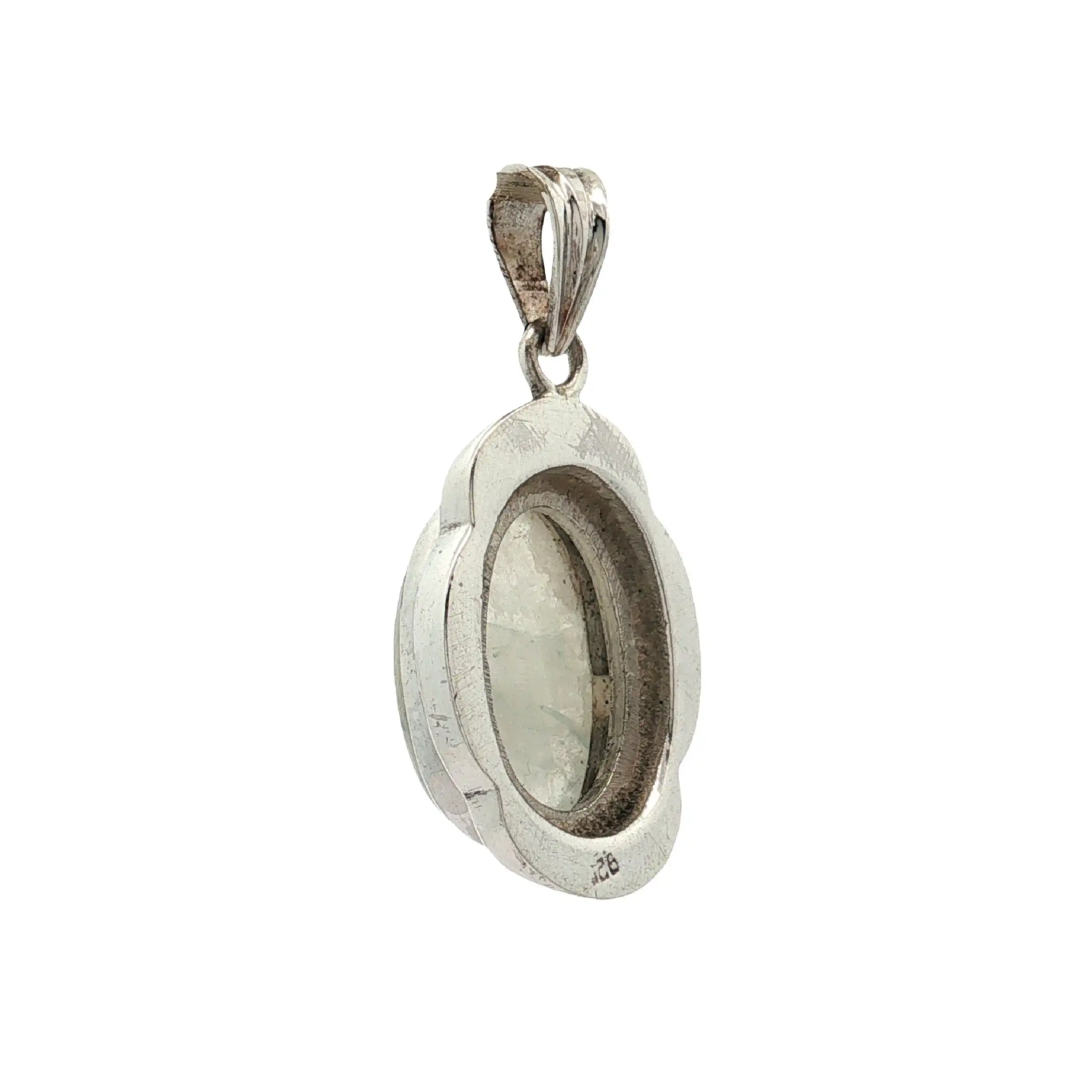 Anhänger Silber mit Mondstein