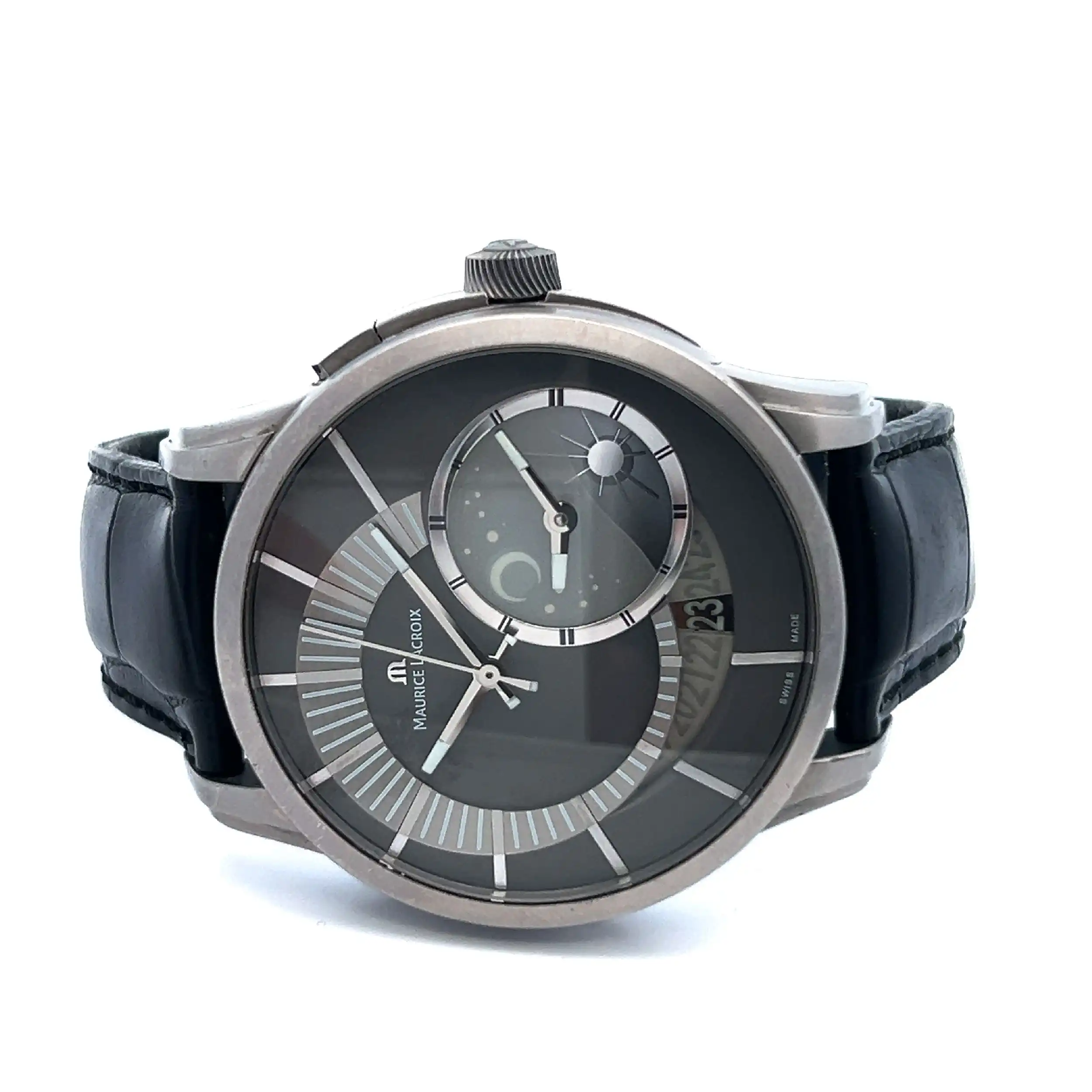 Herrenuhr Maurice Lacroix Pontos Referenz PT6108 mit Zertifikat Herrenuhr Maurice Lacroix Pontos Referenz PT6108 mit Zertifikat