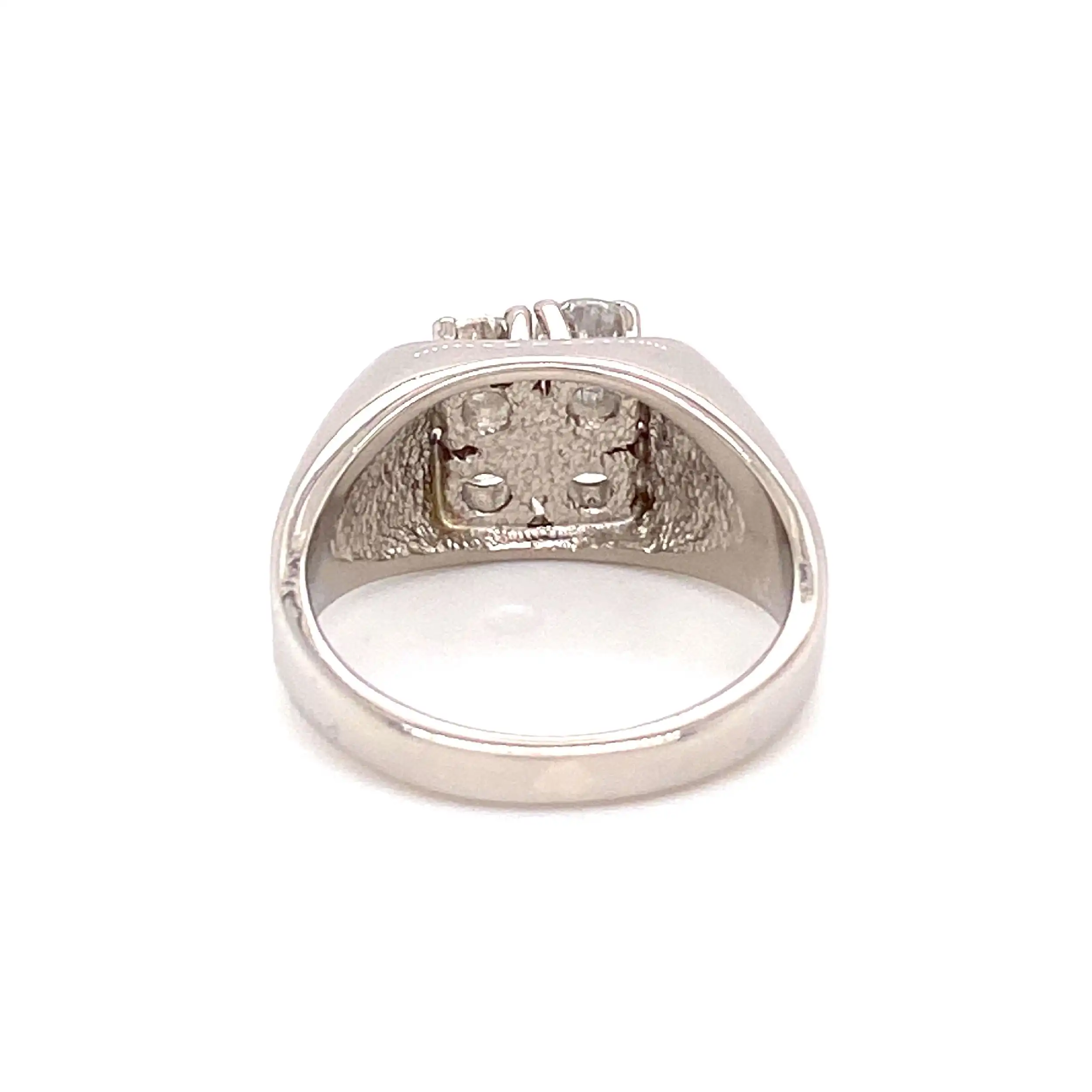 Ring Weißgold mit Brillanten Ring Weißgold mit Brillanten