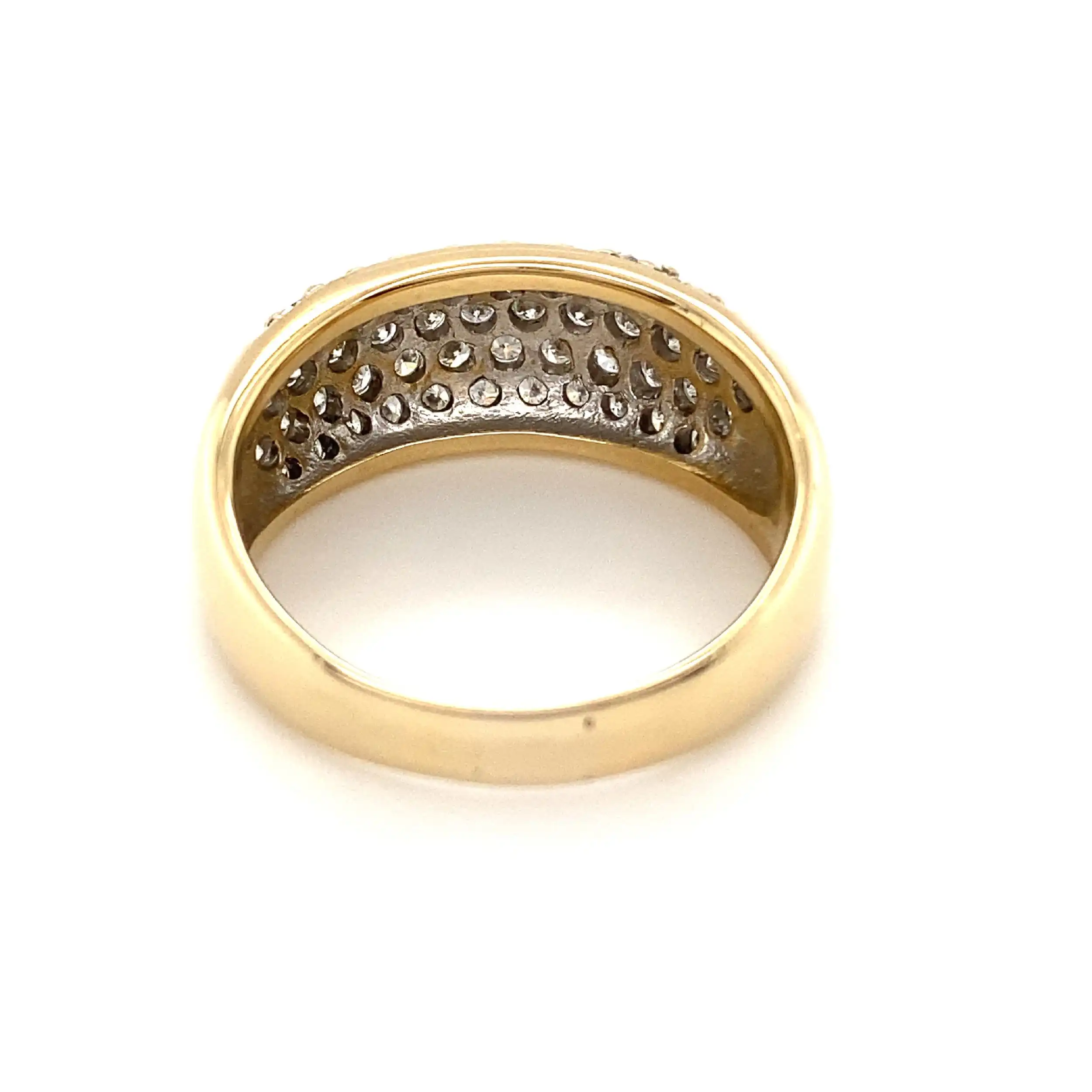 Ring Gelbgold mit Brillanten