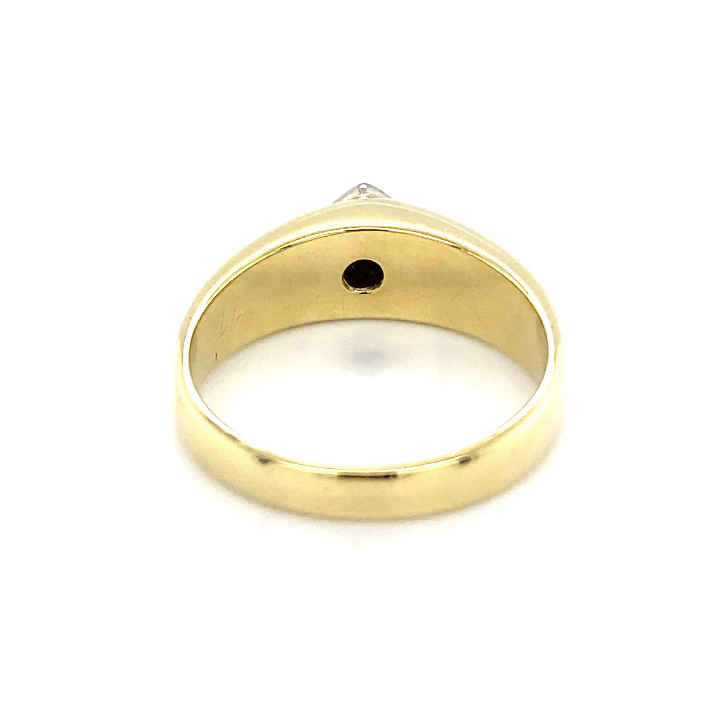 Ring Gelbgold mit Brillant Ring Gelbgold mit Brillant