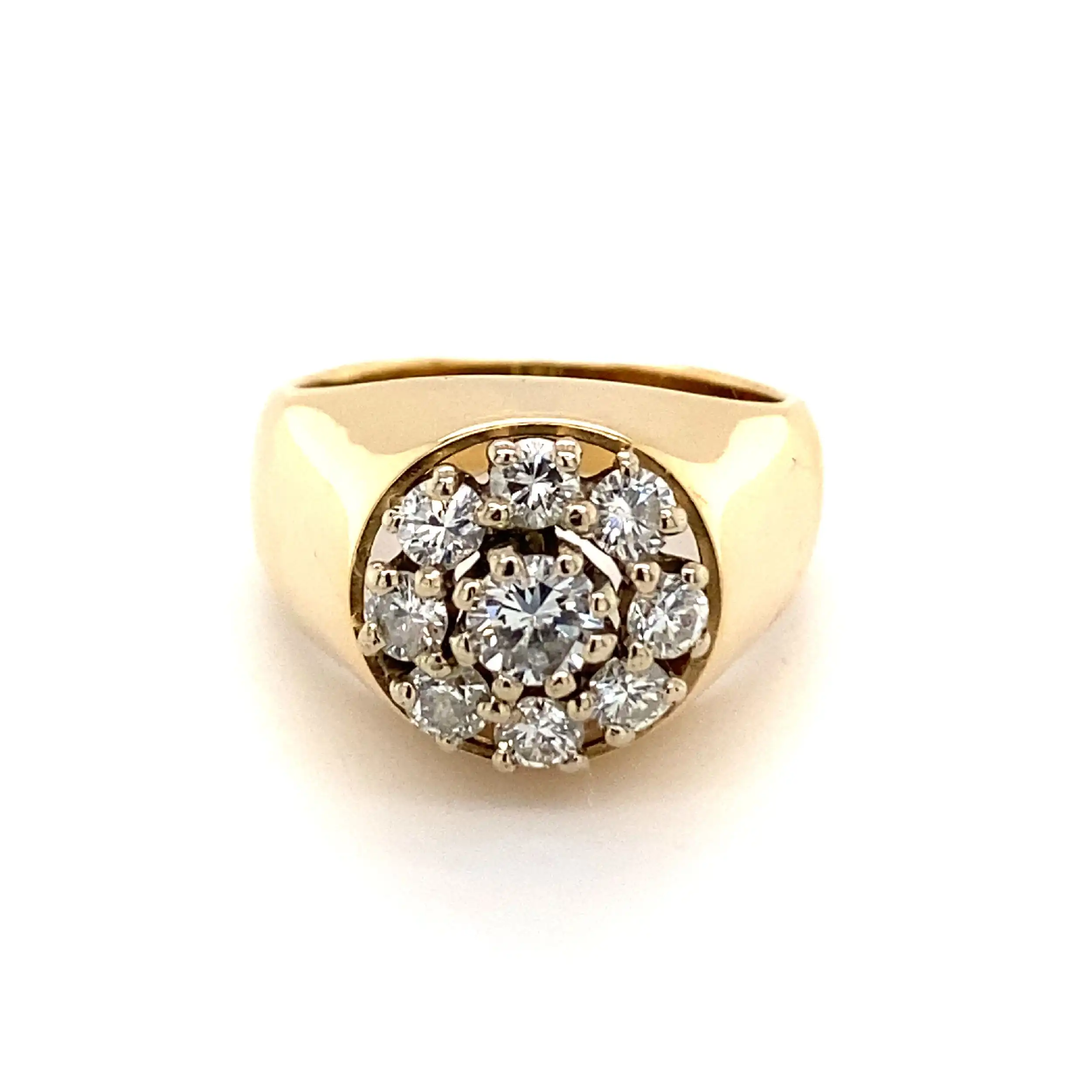 Ring Gelbgold mit Brillanten Ring Gelbgold mit Brillanten