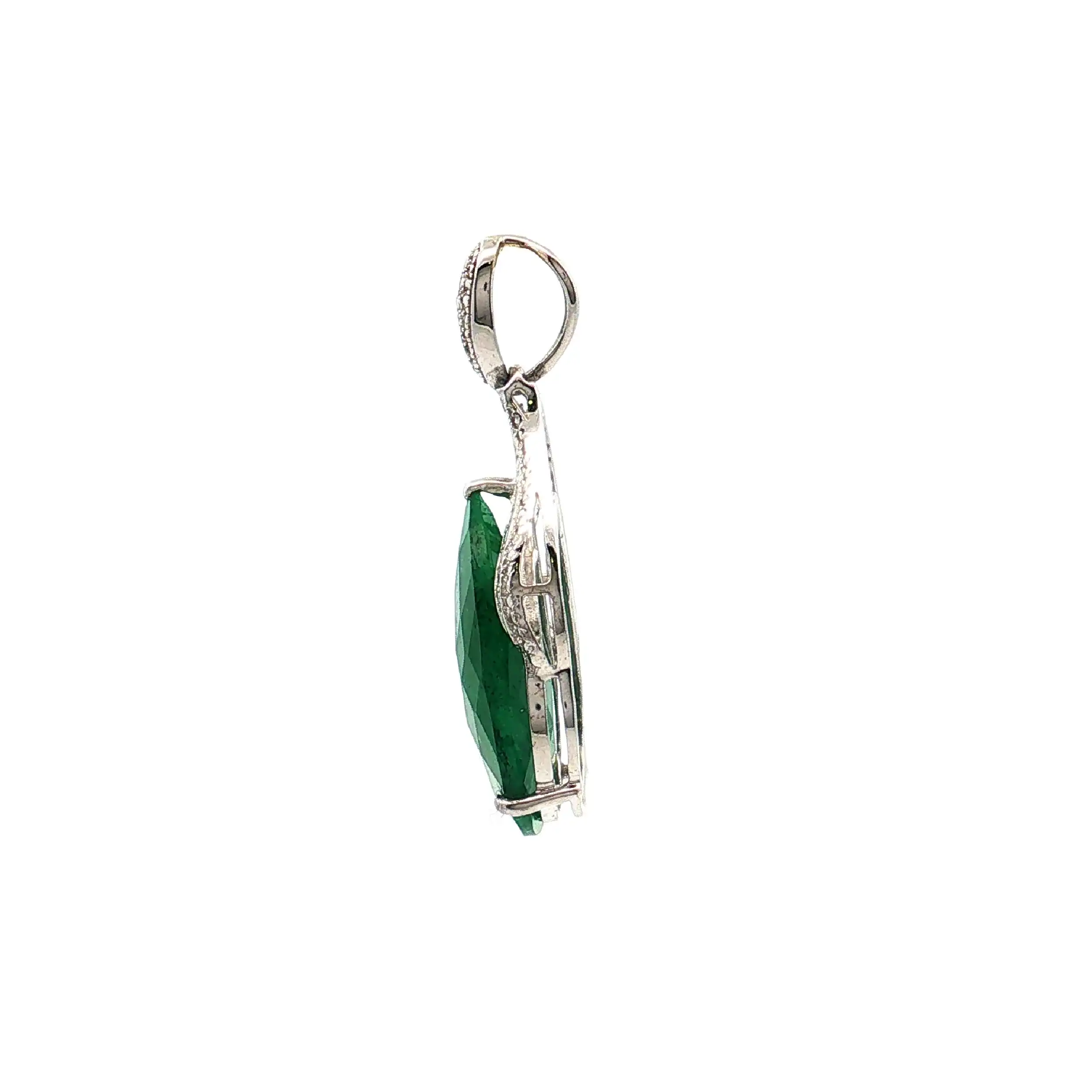 Anhänger Silber mit Aventurin Quarz Anhänger Silber mit Aventurin Quarz